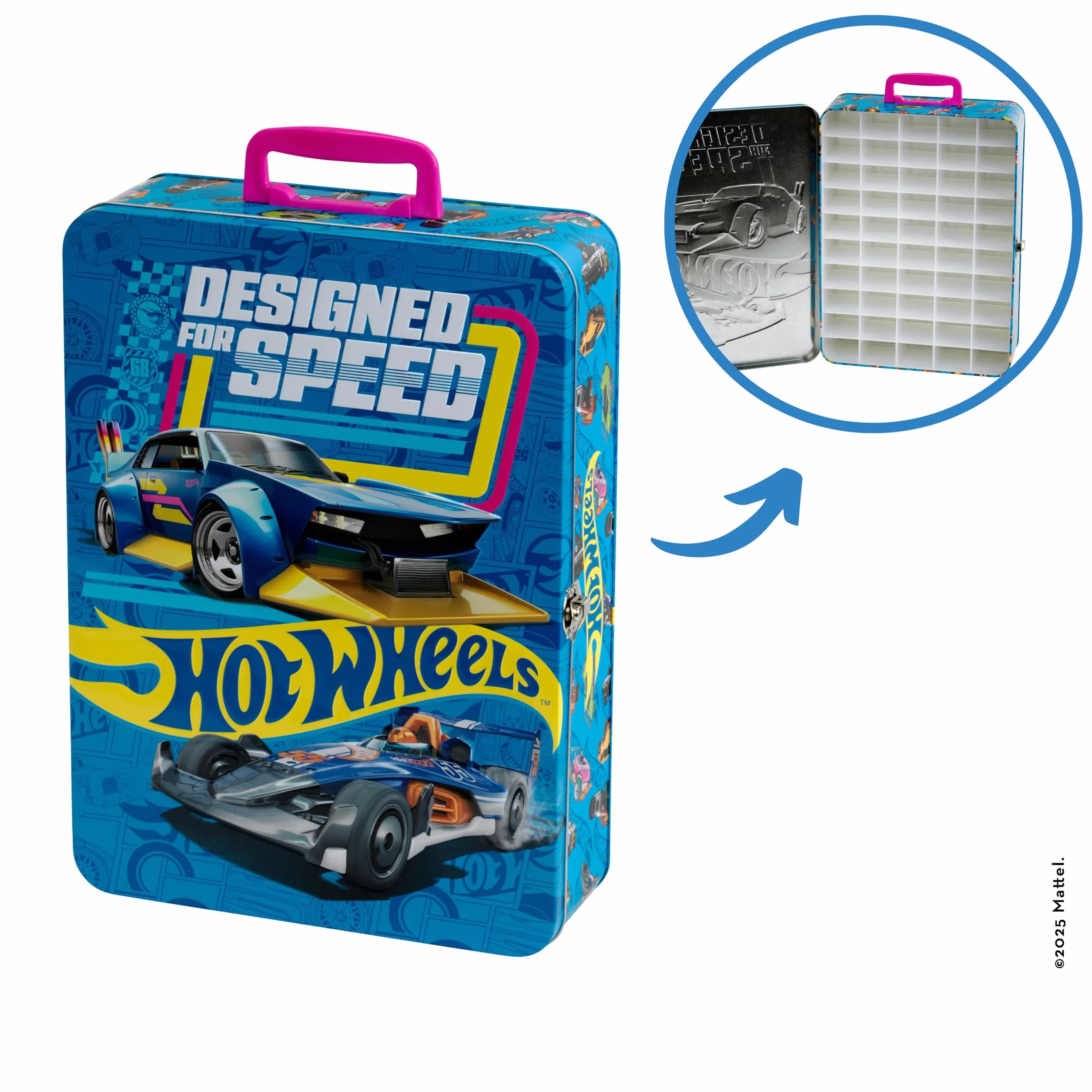 Theo Klein 2881 - Hot Wheels Maltín De Collecionista Para 50 Coches