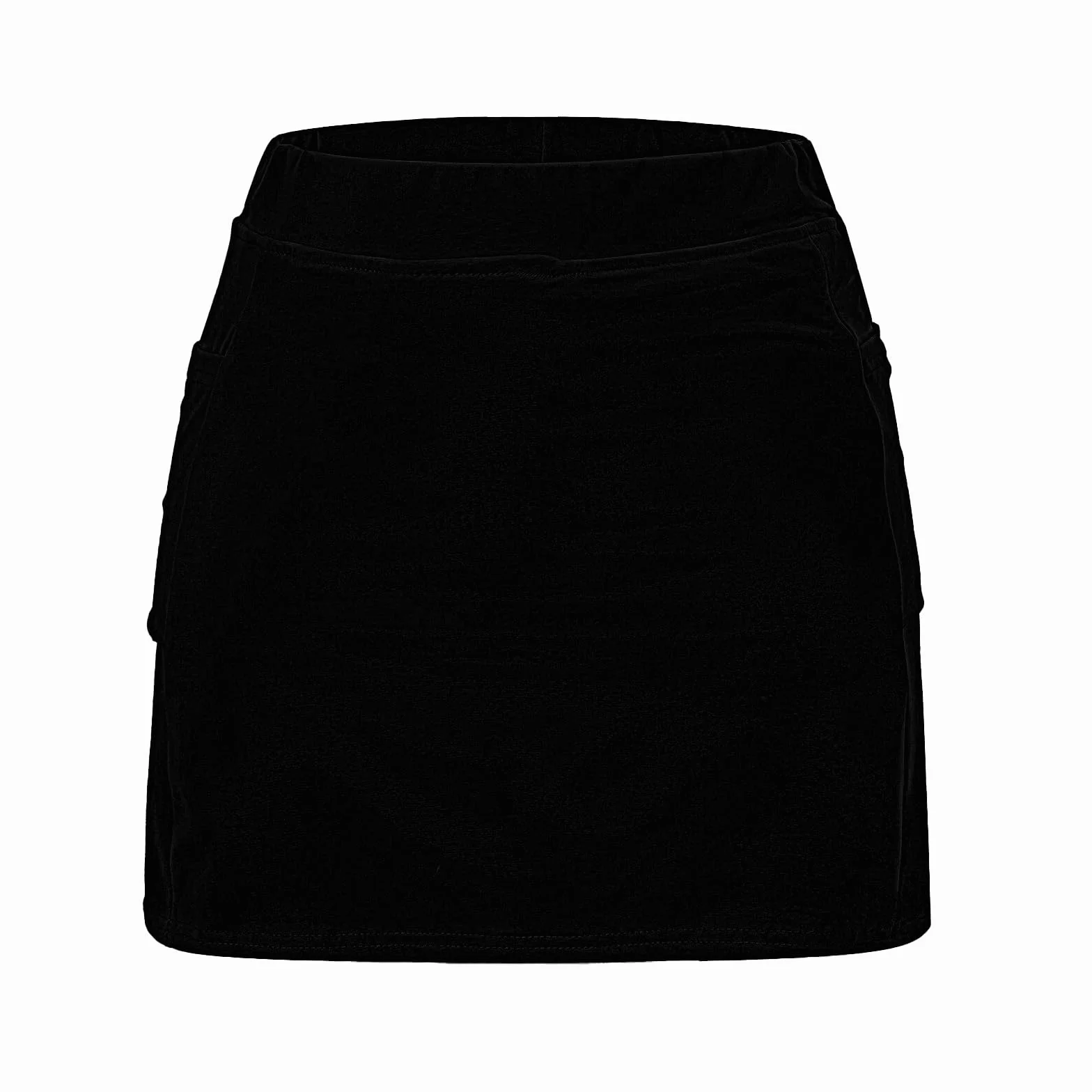 Mujer Falda Deportiva 2 en 1 con Pantalones Cortos Transpirable Bolsillo Tenis Golf Correr