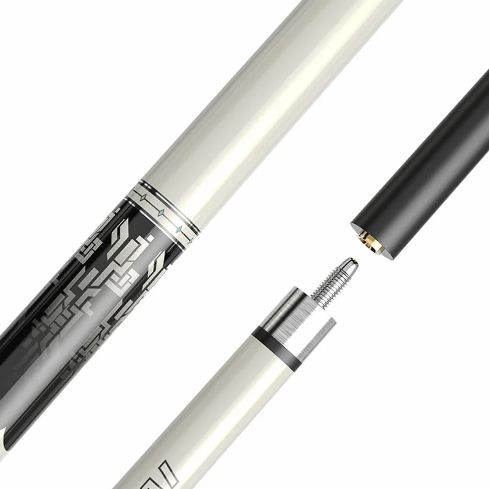Taco de Billar Fibra de Carbono 10mm 11.5mm 13mm Punta Snooker Pool Cue con Bolsa