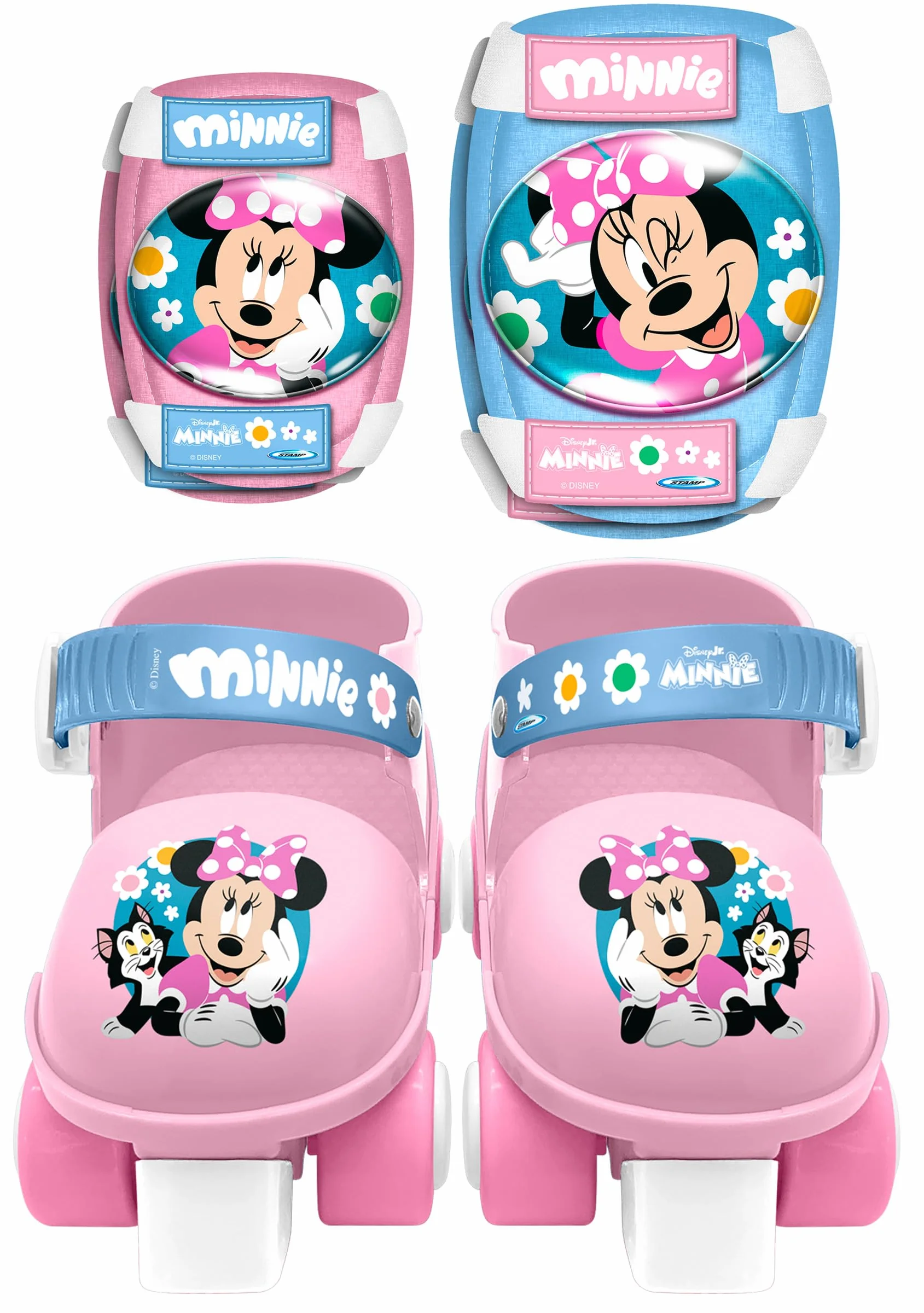 Minnie Set Rollers 4 Wheels Elbow & Knee Pads