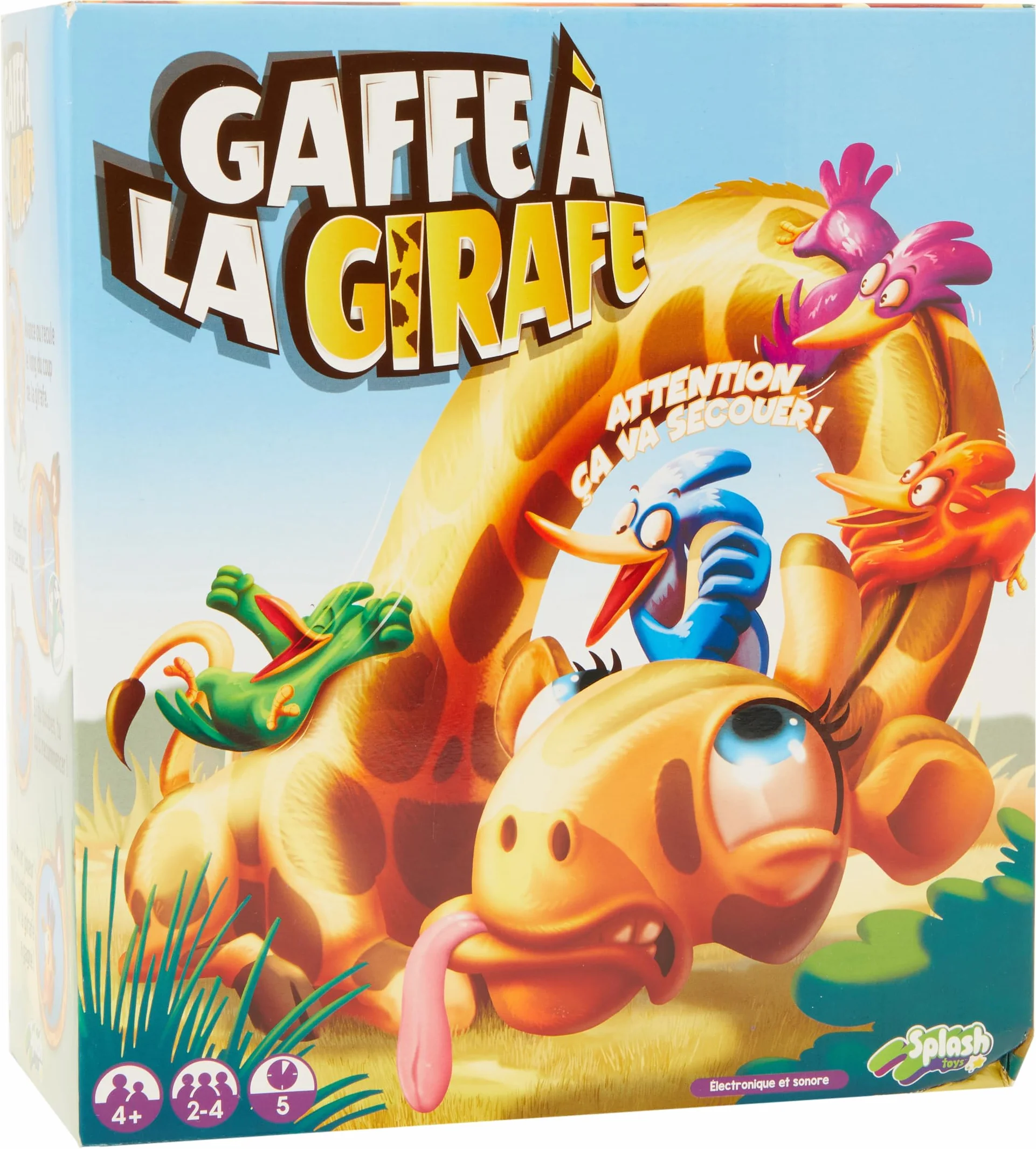 Splash Toys- Juego de Mesa - GAFFE A LA Girafe - 30125