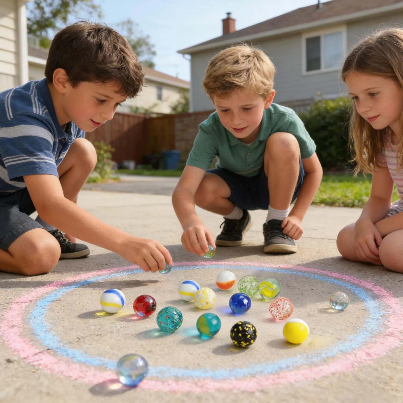 JSMTKJ 100 Canicas de Cristal Pequeñas, Juego de Canicas, pequeñas canicas de Cristal 16 mm Coloridas para Máquina de Juegos, Decoración de Plantas, Pista de Canicas