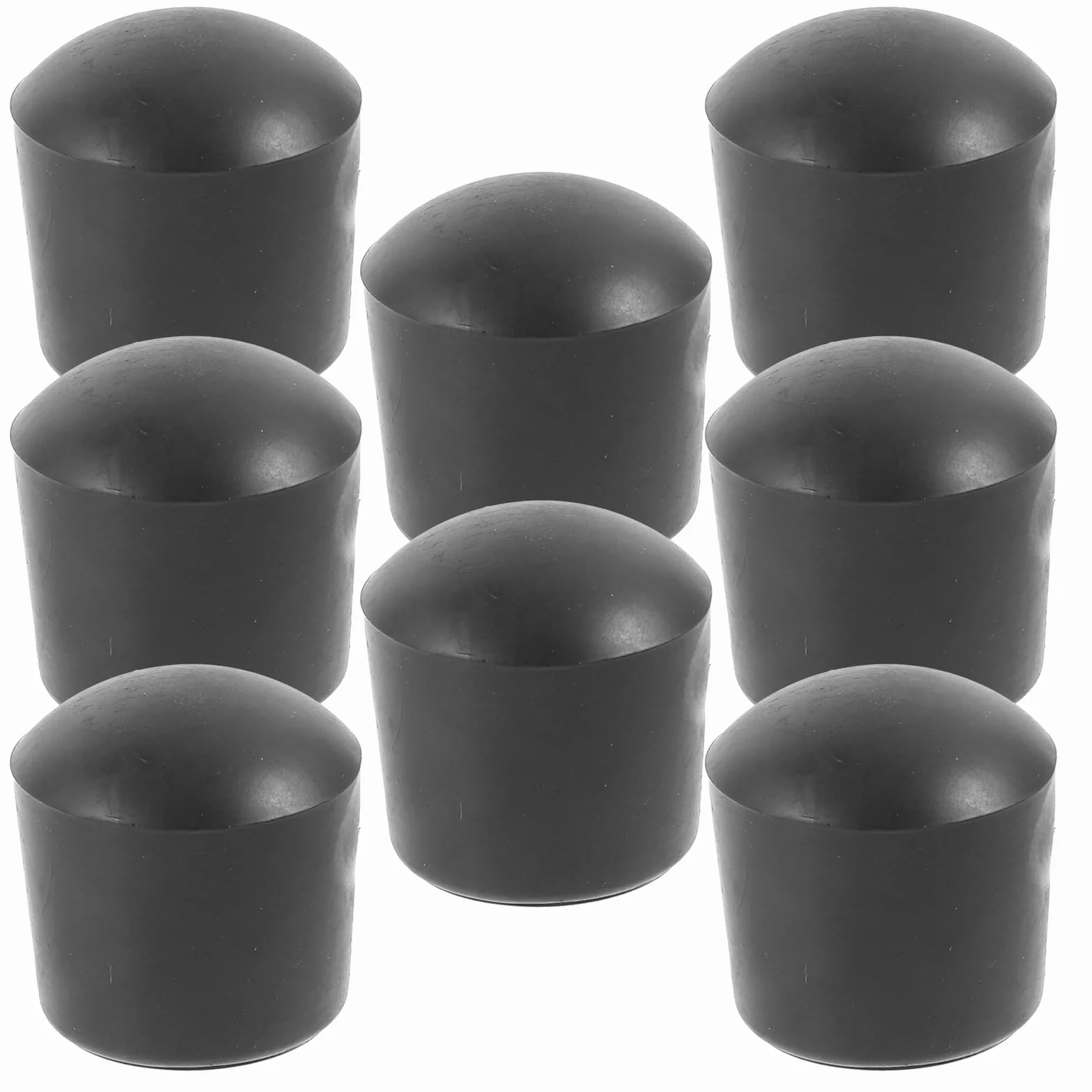 8 tapas de futbolín para futbolín, tapas de barra de futbolín, accesorios para cubiertas para barras de futbolín, tapas finales para tapones de futbolín, reemplazar PVC