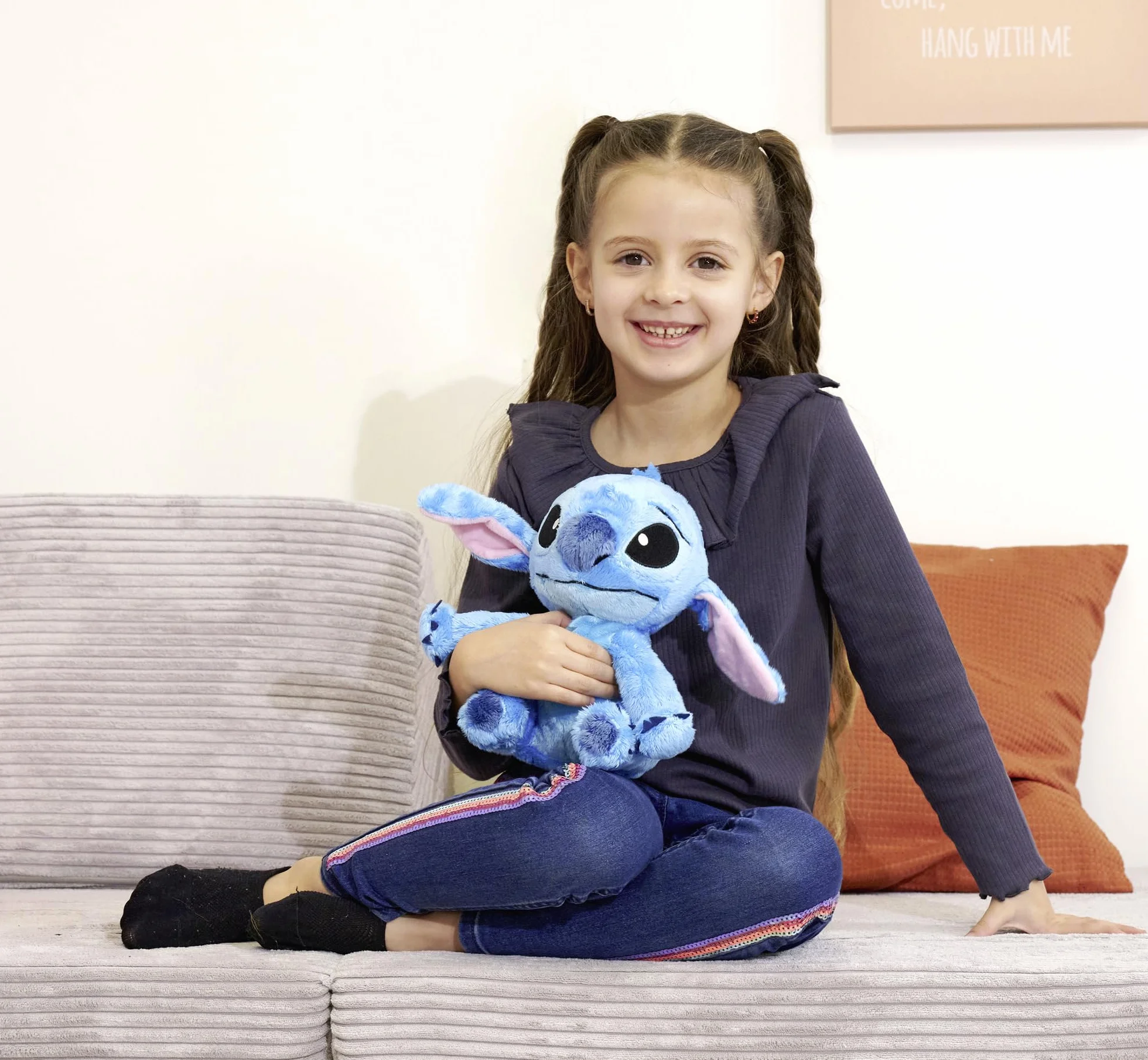 Simba - Peluche Stitch 25 cm de Lilo & Stitch, Licencia Oficial Disney, Auténtico, para Todas Las Edades (6315876953)