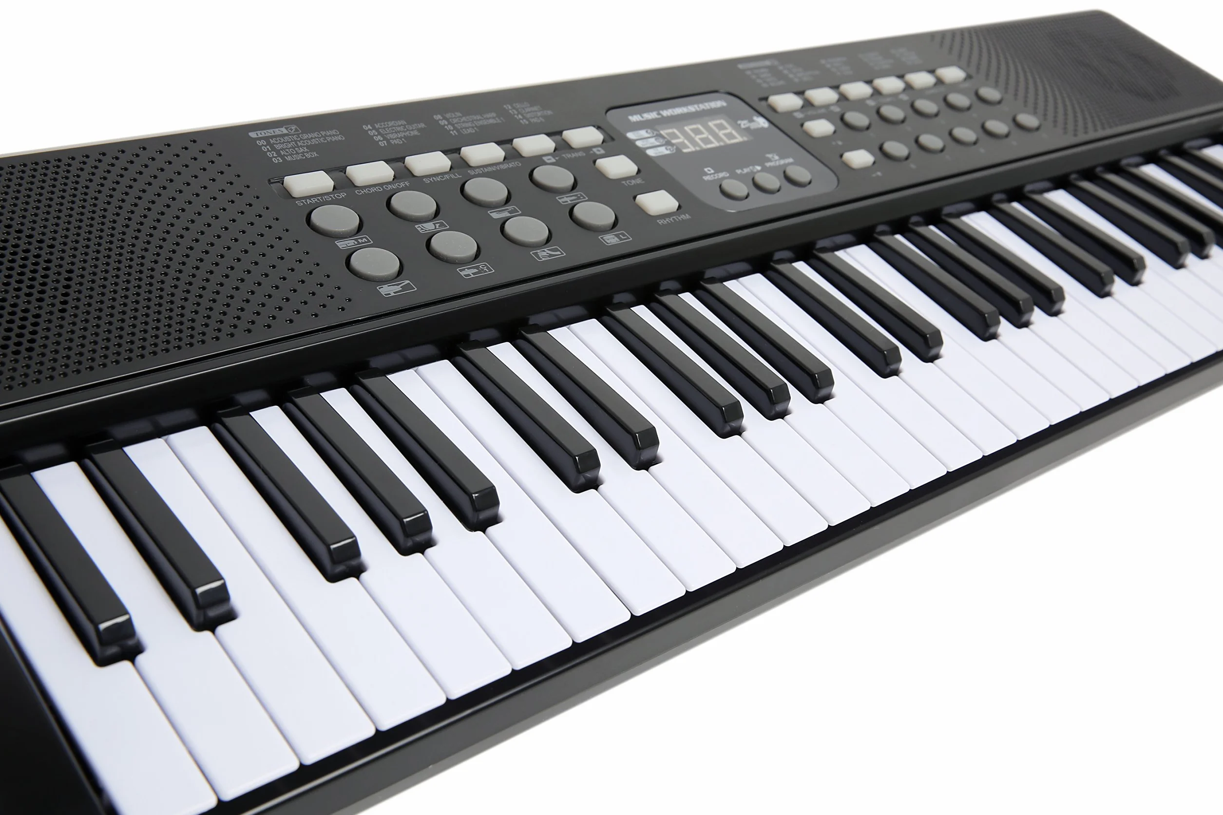 Axman LP5450- Teclado/keyboard con micrófono y conector de alimentación