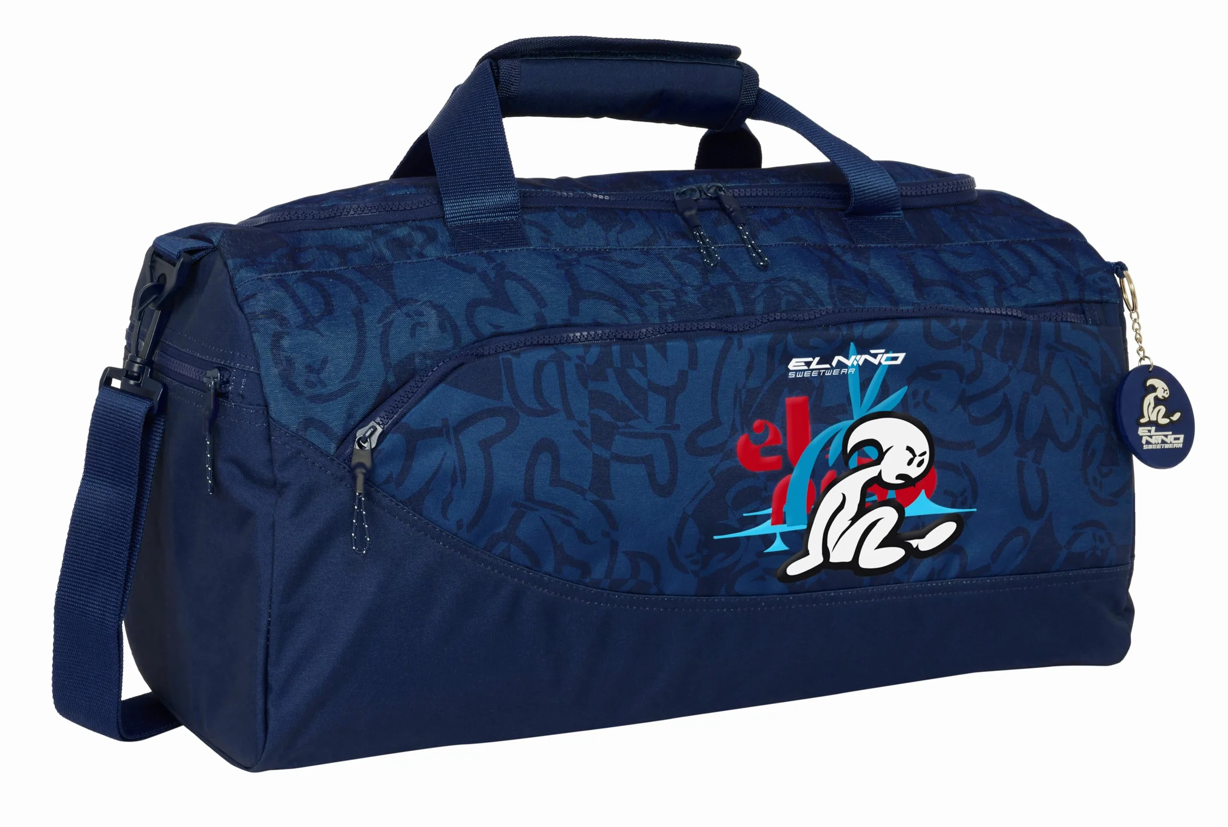 Safta EL NIÑO PARADISE Bolsa de Deporte Mochila 50x25x25 cm Azul Marino
