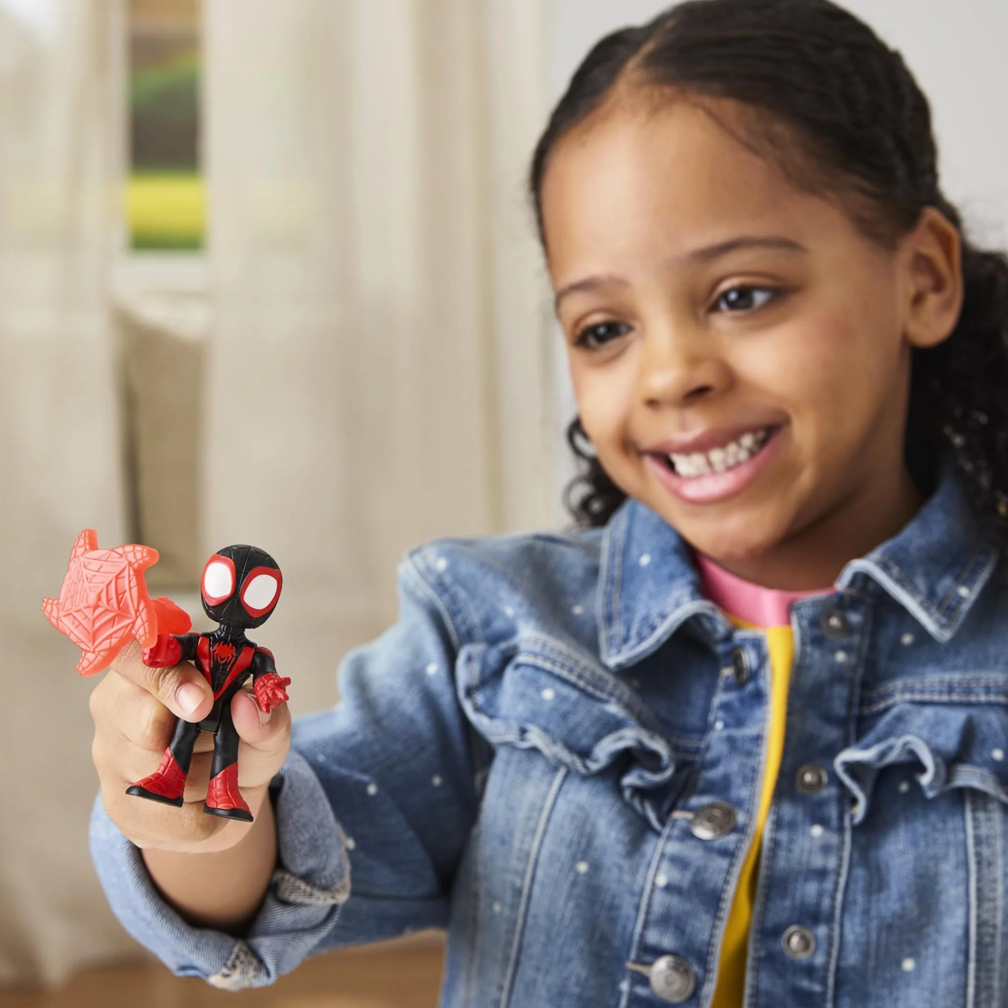 Marvel Spidey and His Amazing Friends Set de Aventuras arácnidas Figuras de acción Spider-Man