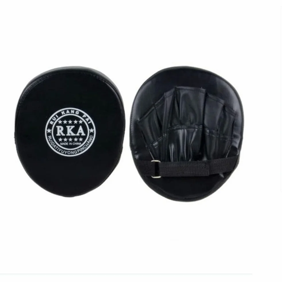Manoplas Boxeo Cuero PU Almohadilla Golpeo Entrenamiento Kickboxing Karate Taekwondo MMA Muay Thai