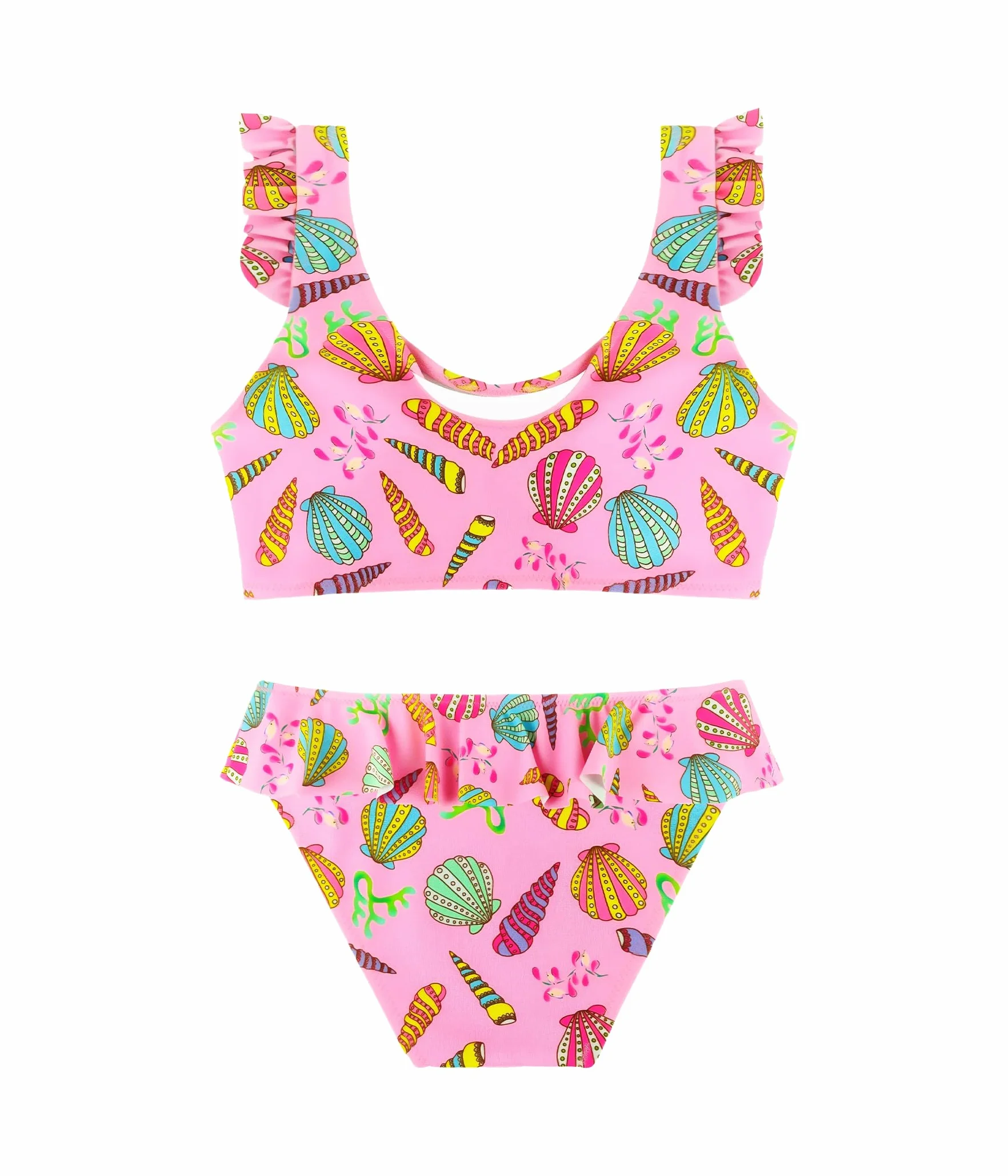 Traje de Baño para Niñas Conjunto de Bikini de Dos Piezas Sets Tankini 2-14 Años
