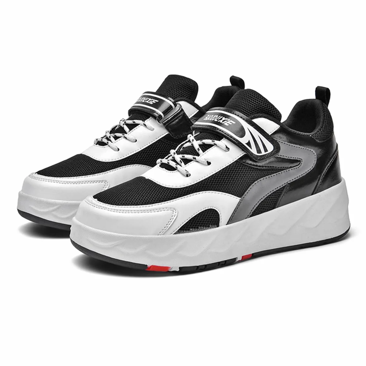 Zapatos con Ruedas para Niñas y Niños, Patines Multiusos 2 en 1, Zapatillas Deportivas Retráctiles