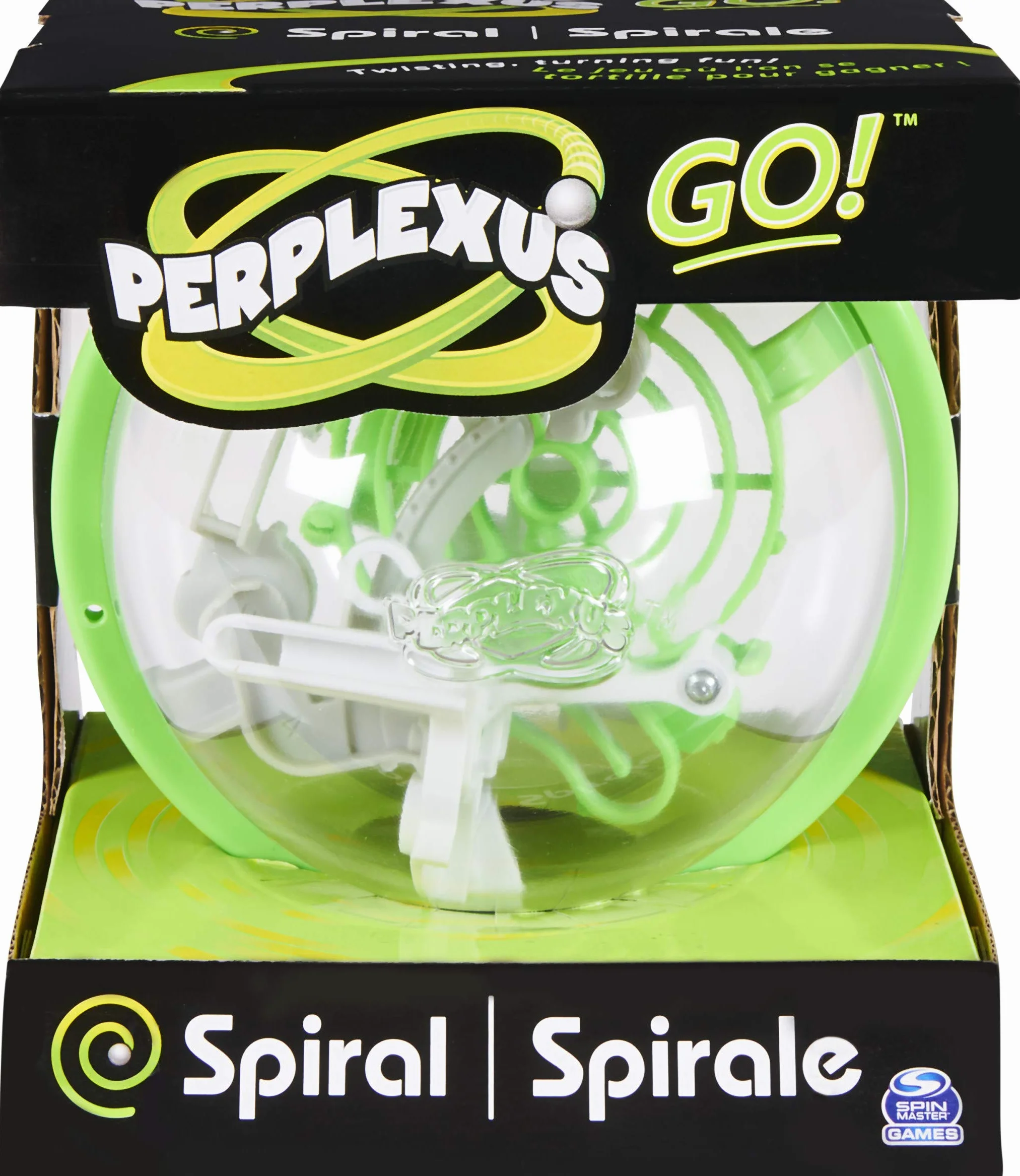 PERPLEXUS - PERPLEXUS GO! - Laberinto 3D con 35 desafíos - Juguete perplejo - Juego de acción y Reflejo - Rotura para niños - Virtus pedagógicas - Juego Infantil de 8 años y + - Color Aleatorio