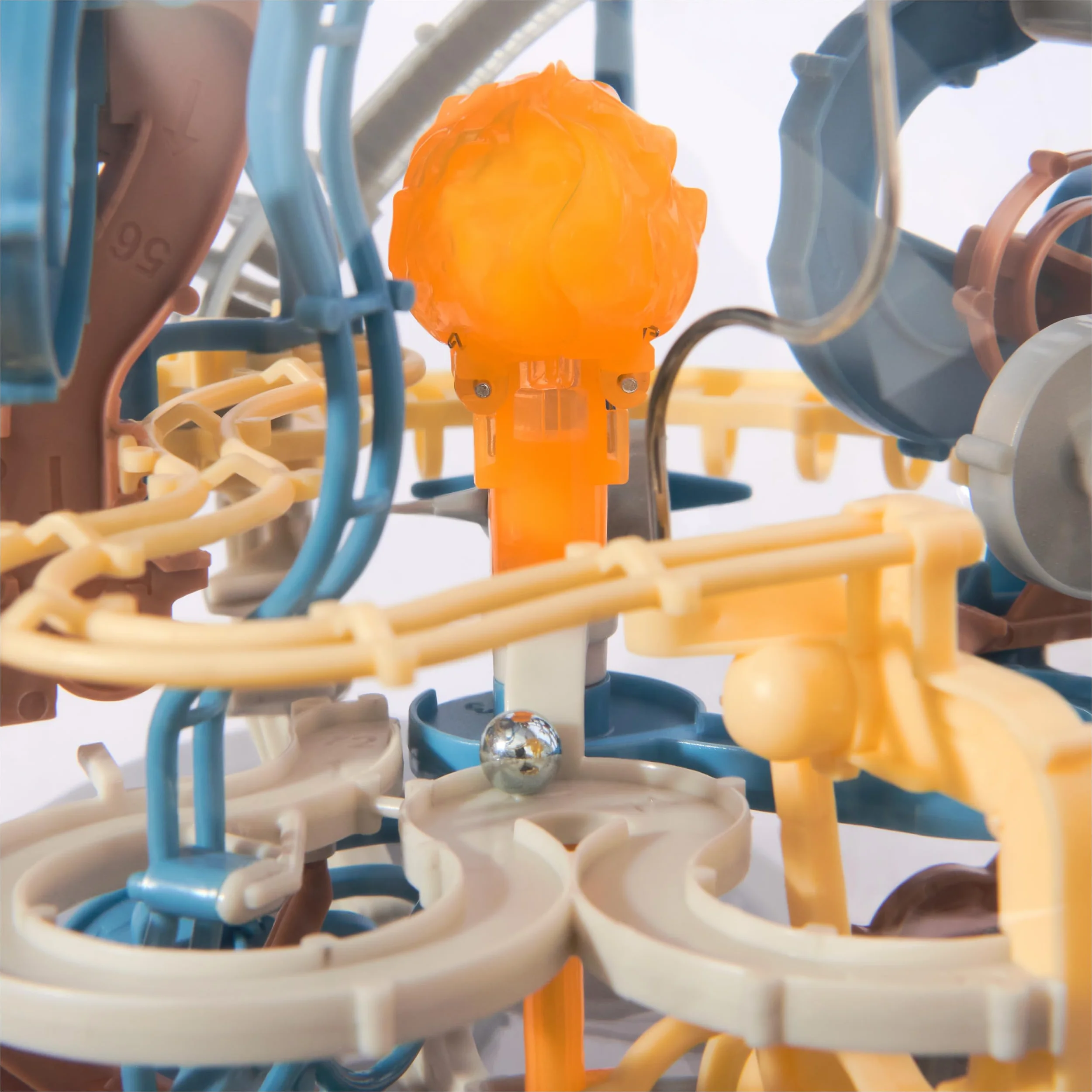 Spin Master Games Perplexus Star Wars - The Mandalorian - Laberinto de Bolas 3D con 80 obstáculos galácticos del Universo Star Wars con botón Giratorio Interactivo, a Partir de 8 años