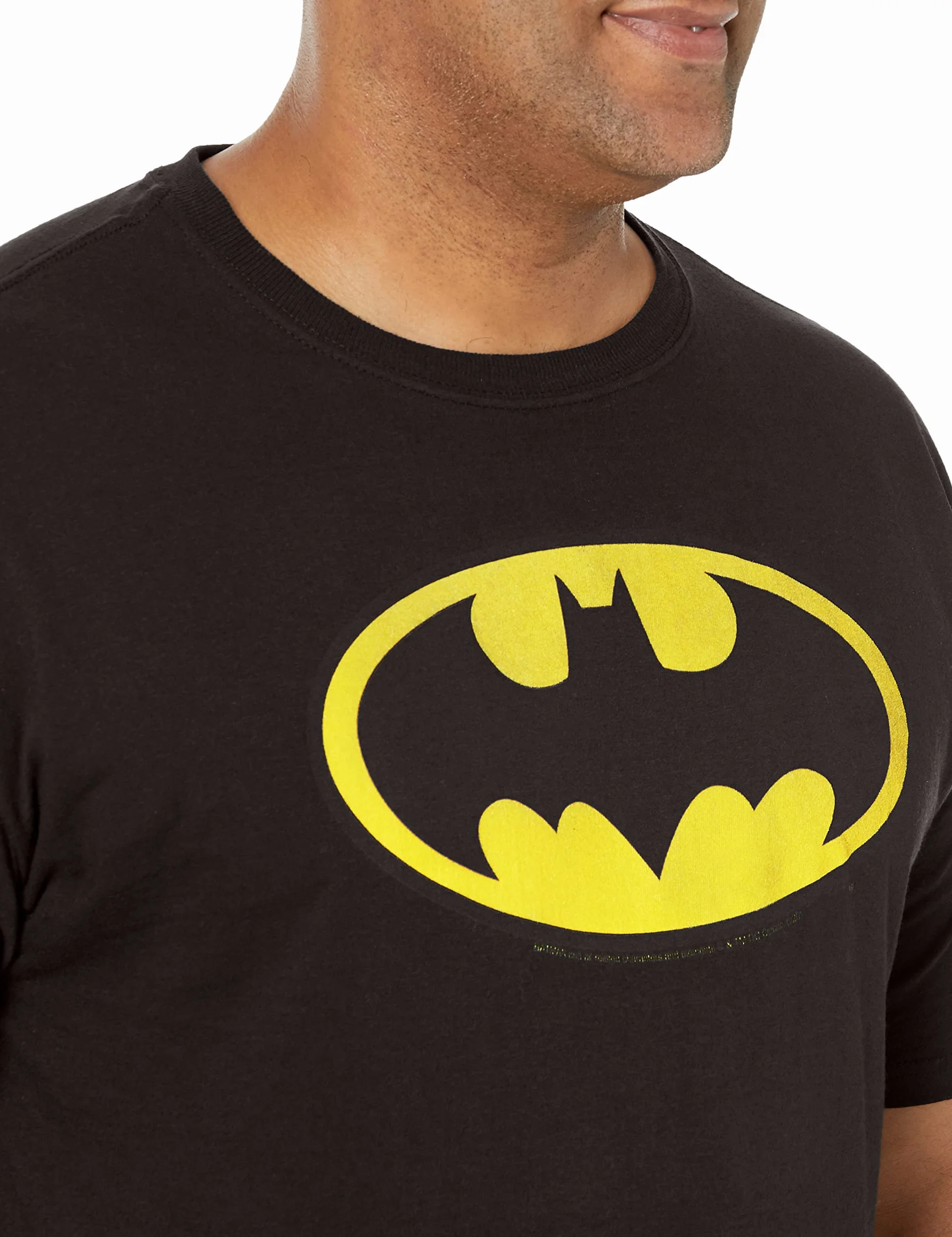 DC Comics Batman Bat Logo Camiseta Hombre