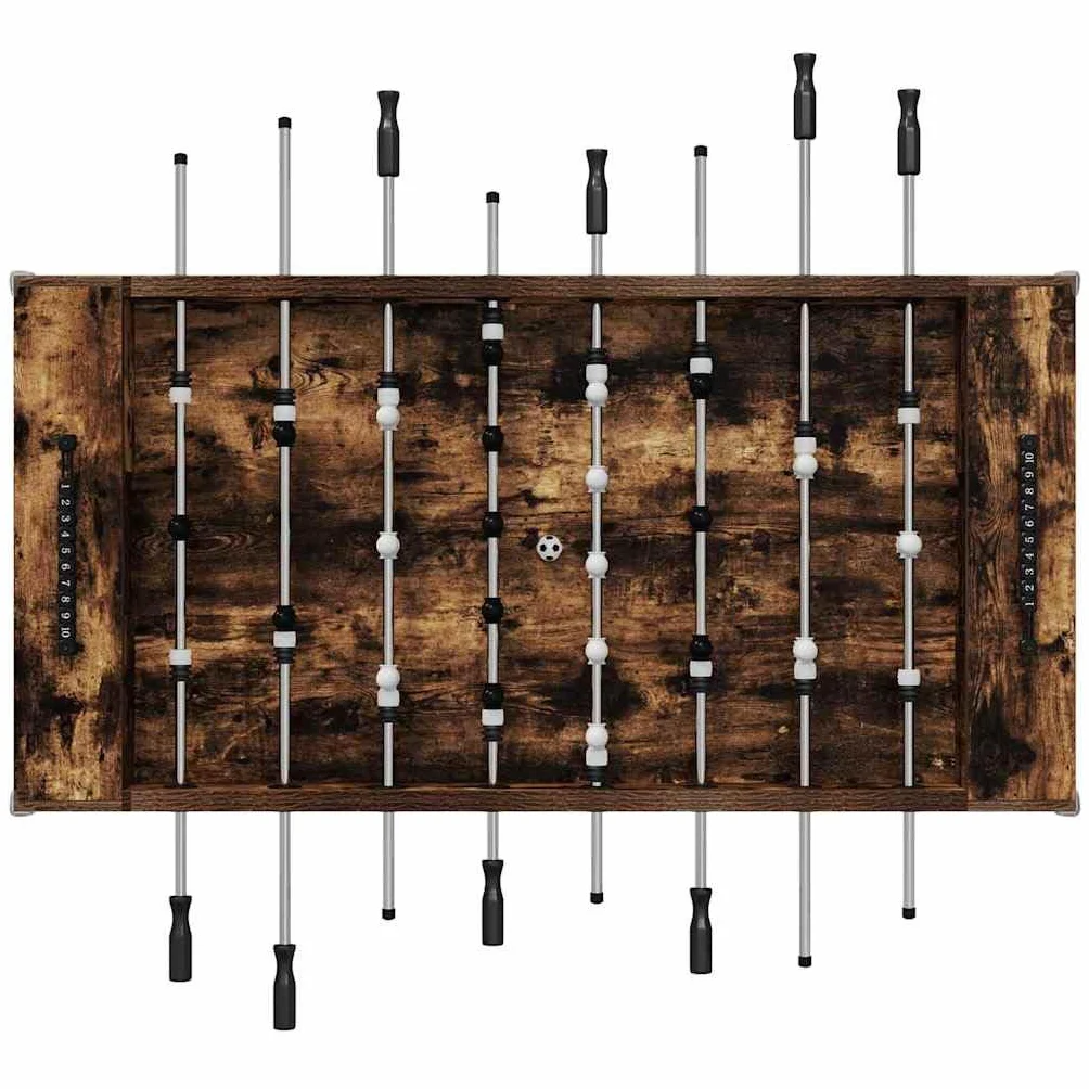 Refined Mesa de Futbolín Roble, Mesa de futbolín Rectangular, Moderna para Juegos en Interiores, competencias Familiares, diversión Nocturna y Fiestas