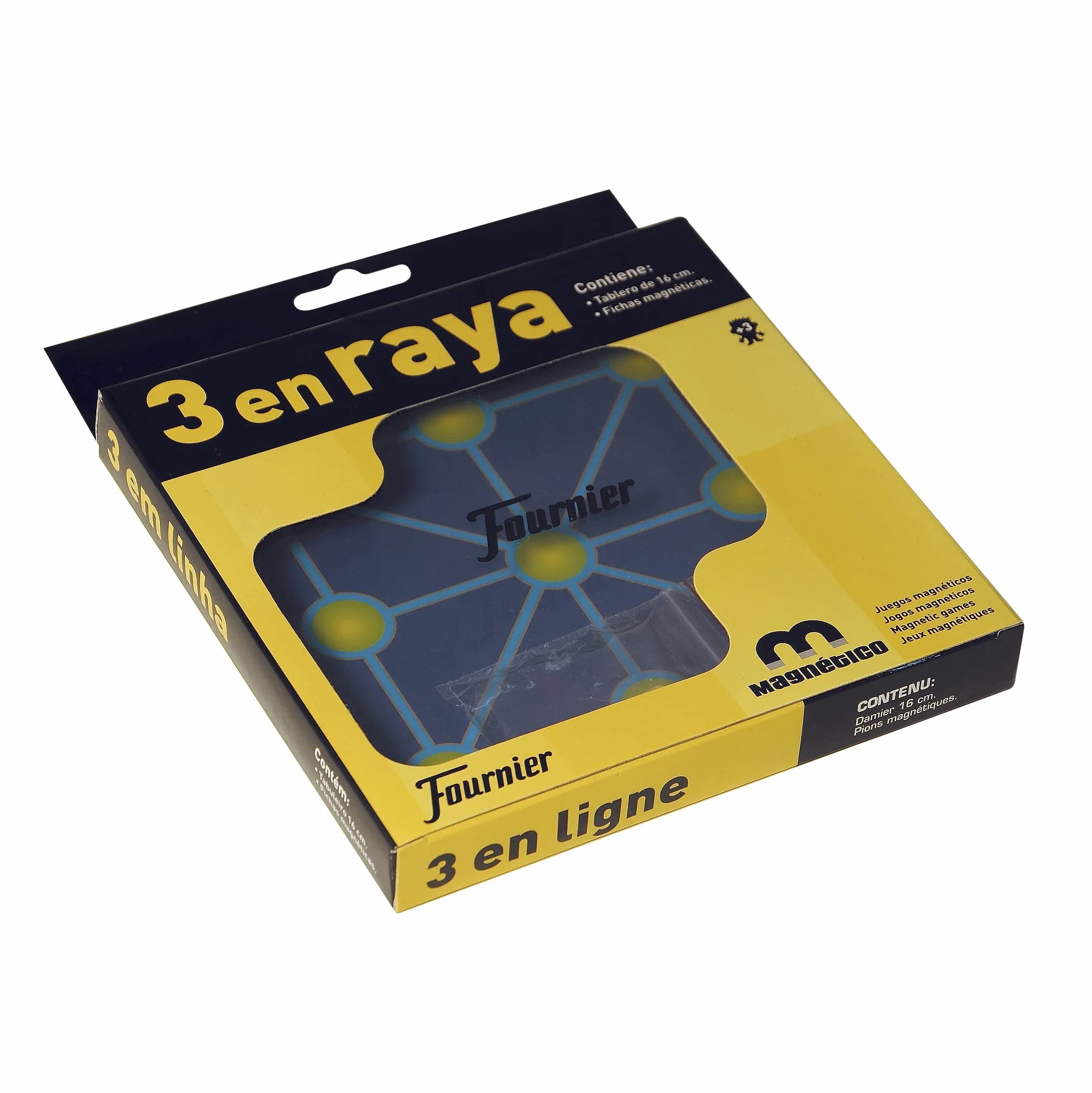 Fournier 3 en raya magnético de Cartón F32843