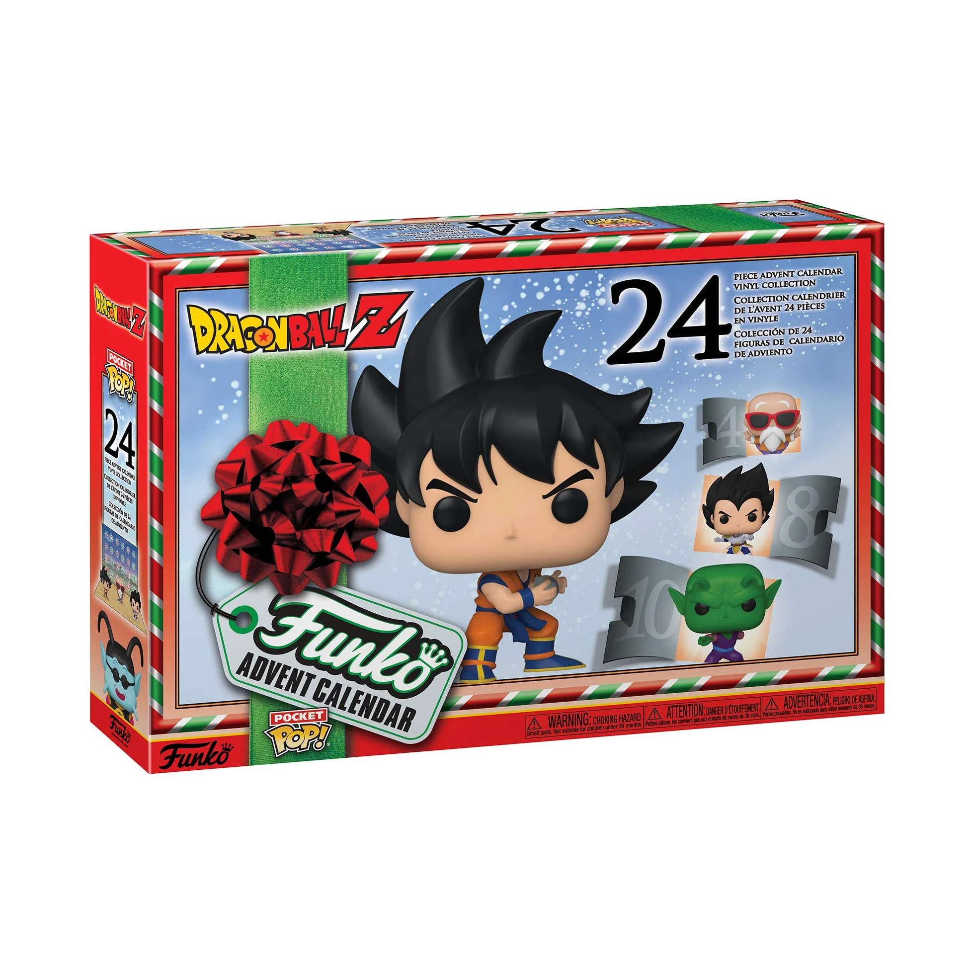 Funko Advent Calendar: Dragon Ball Z - Goku - 24 Días de Sorpresas - Minifigura de Vinilo Coleccionables - Caja Misteriosa - Idea de Regalo - Holiday Xmas para Chicas y Chicos- Mercancia Oficial