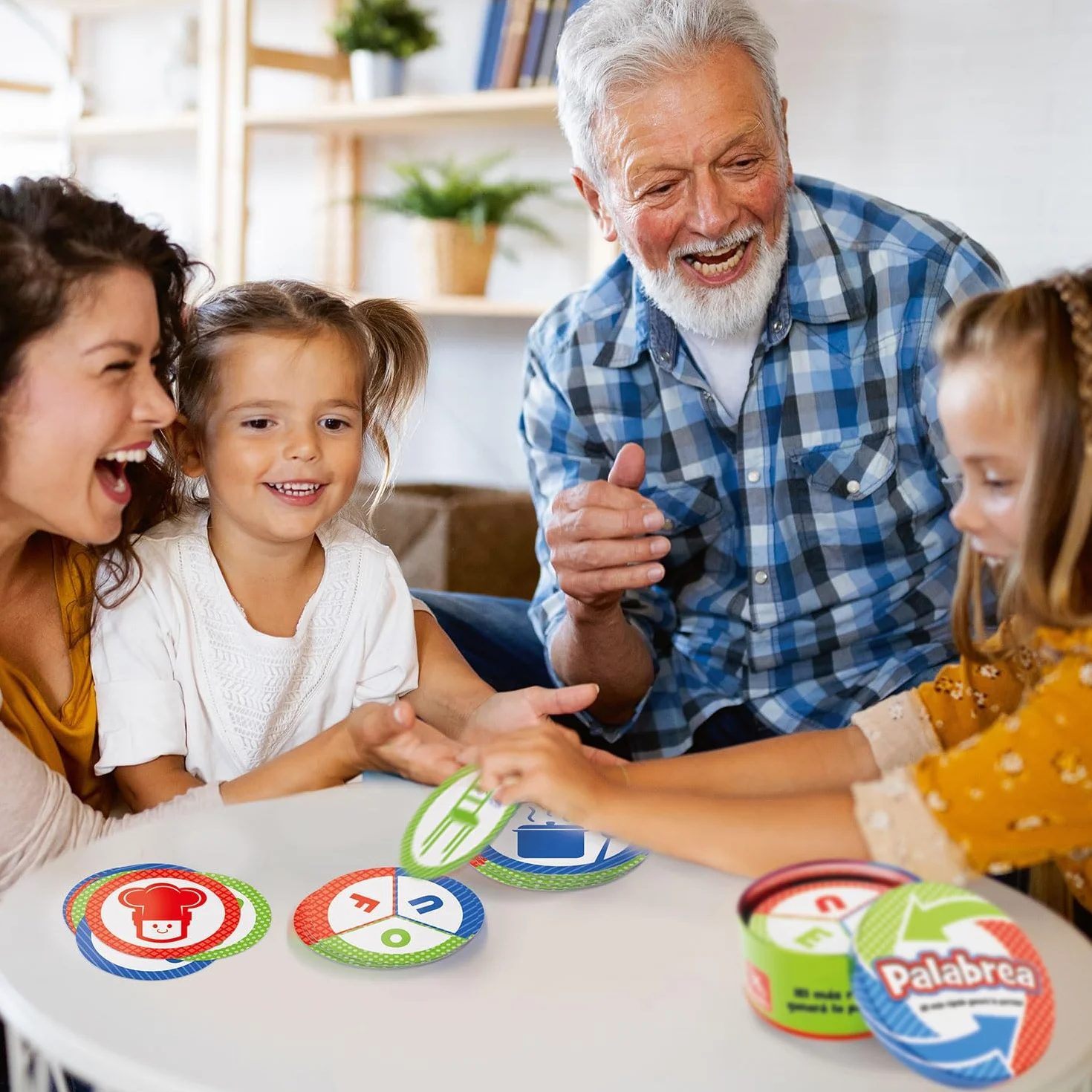Ludilo - Palabrea | Juegos De Mesa Niños 6 Años O Más | Juegos Educativos 6 Años O Más | Juego Cartas Niños 10 Minutos De Duración | Juego De Mesa De 2 A 5 Jugadores | Regalos para Niños