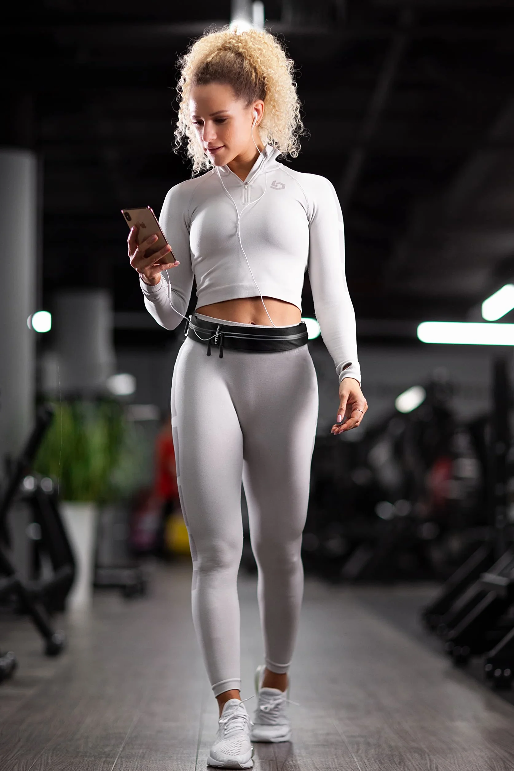 Fitgriff® Cinturón de Correr Impermeable Plegable para Teléfono, Mujeres y Hombres