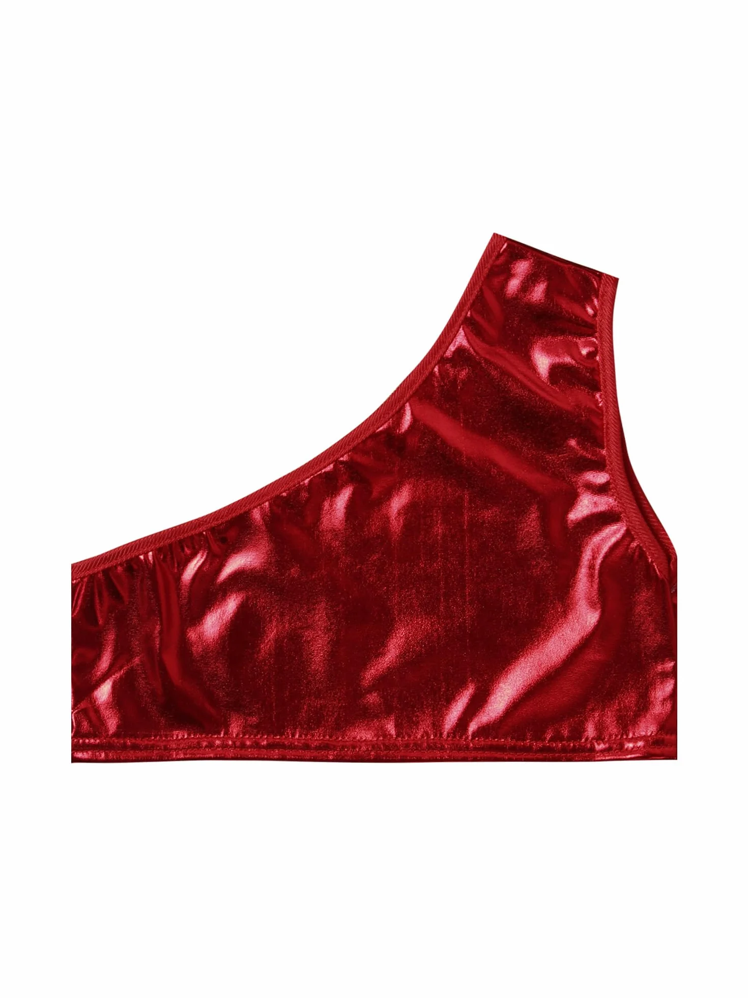 IEFIEL Crop Top de Baile Moderno para Niña Lentejuelas Danza Jazz Gimnasia Rítmica 3-16 Años