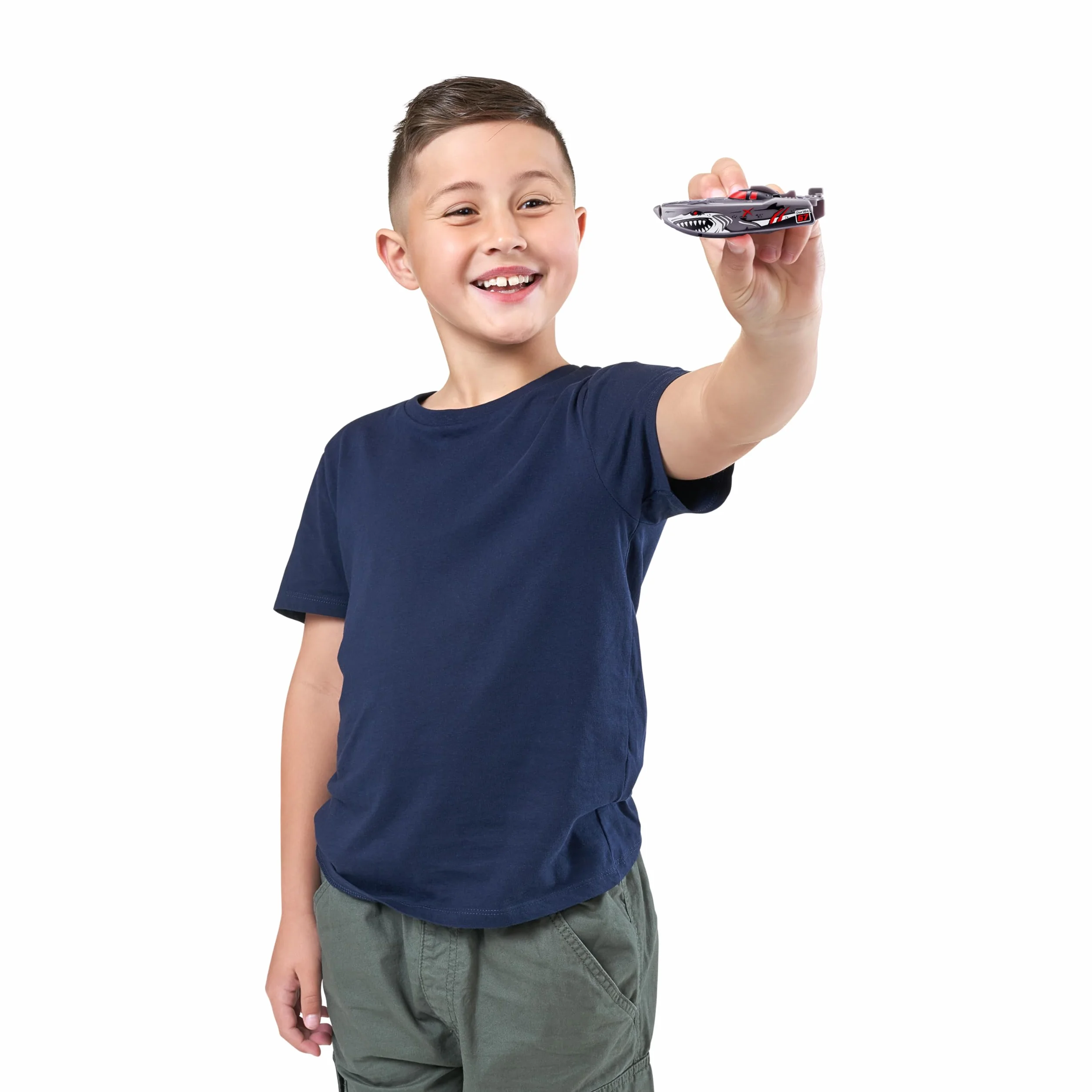 ZURU Robo Alive Robo Boats, White Shark & Dino Shark Boat, 2 Pack, (Amazon Exclusive)
