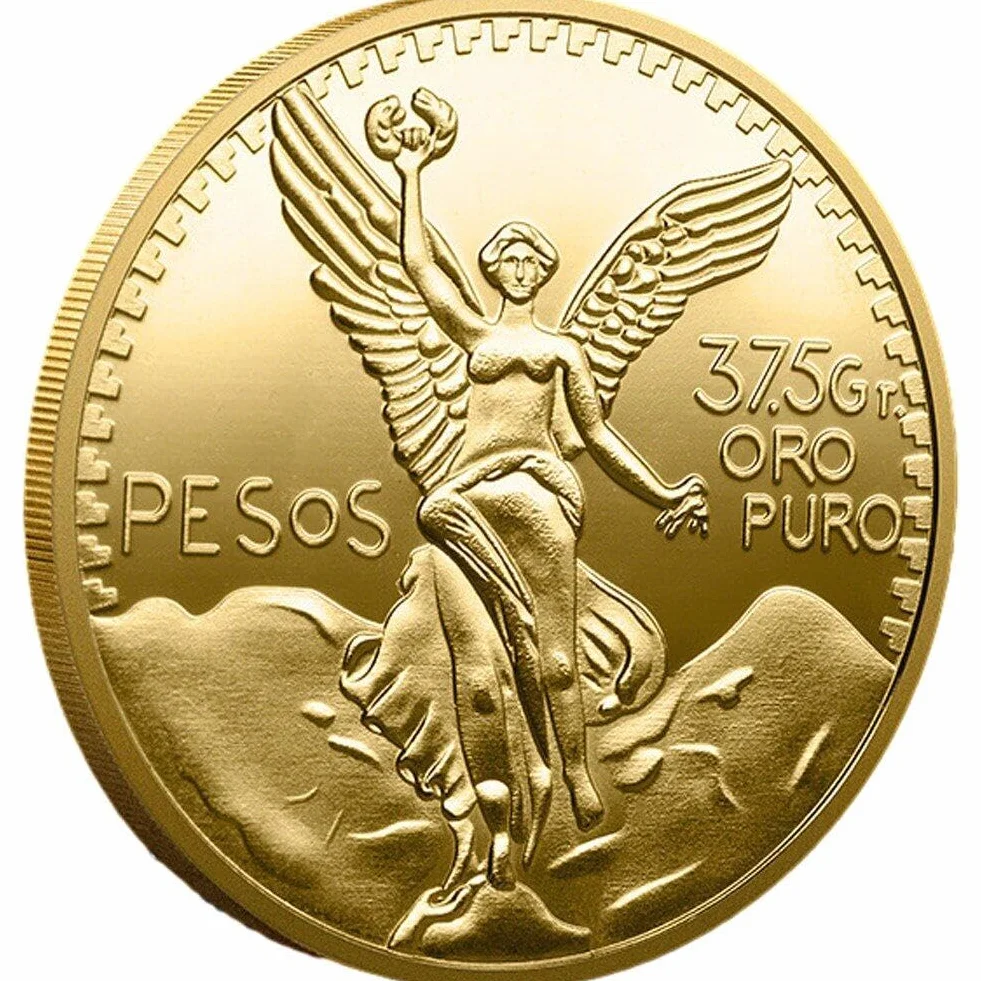 Moneda Conmemorativa Diosa De Moneda De Oro Conmemorativa Moneda Ángel De Independencia Moneda Decorativa Serpiente Águila Mexicana