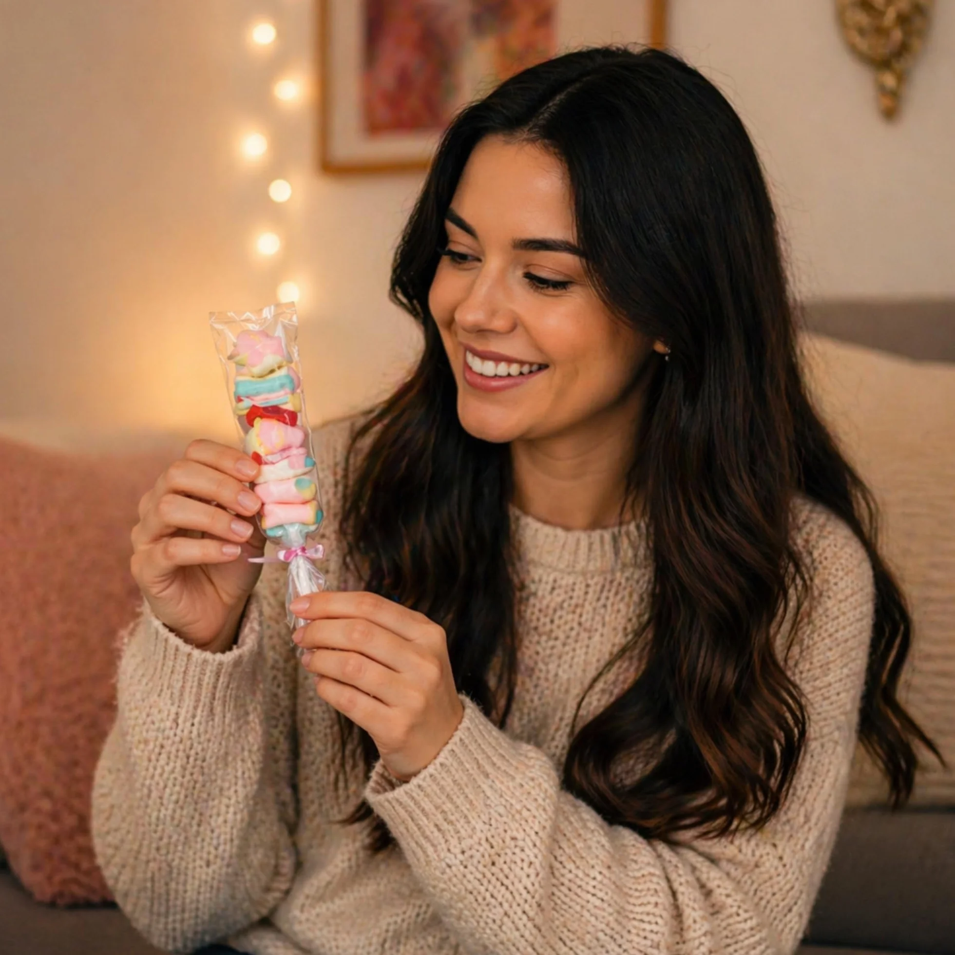 Peluchilandia Regalos Originales para Mujer y Amigas - Osito de Peluche con Mensaje Emotivo en Caja Regalo - Detalle para Cumpleaños, Enamorados o Día de la Madre (MARRÓN)