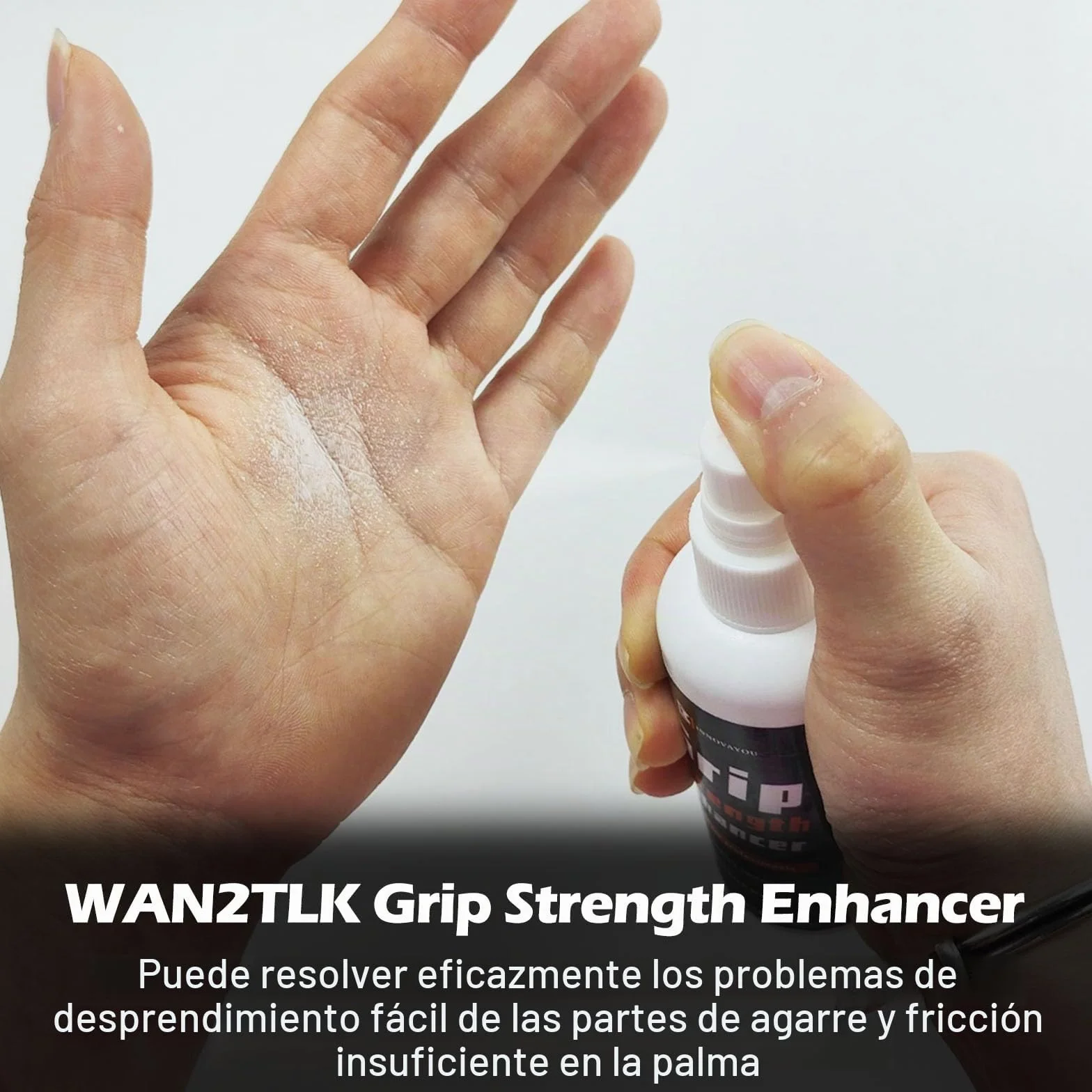 Grip Spray 100 ml Fortalecedor de Agarre Transparente Secado Rápido para Deportistas