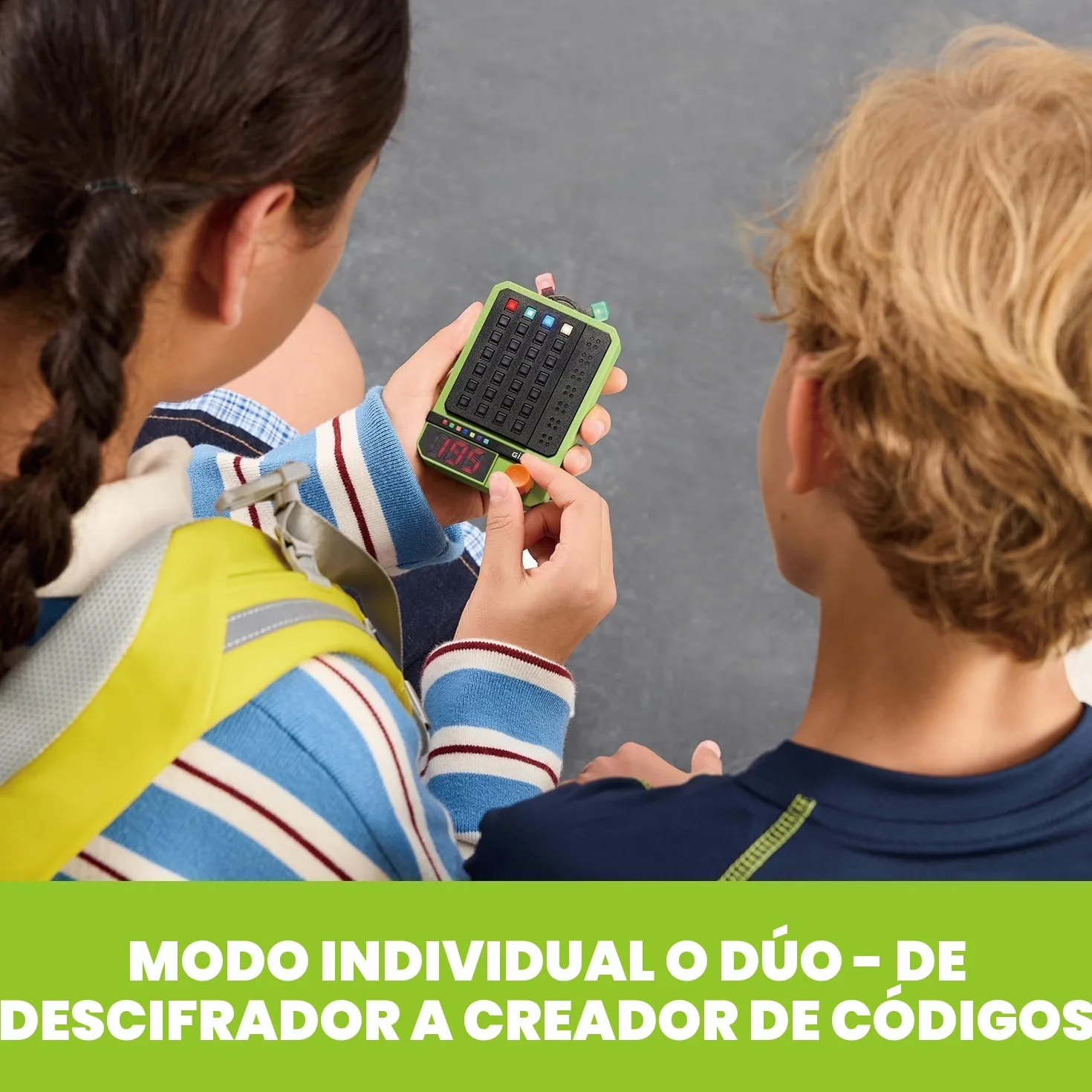 GiiKER Super Decoder – Juego de descifrar códigos | 600 niveles | Adivinar códigos de color de 4 dígitos | Modo individual y en pareja | Juego de mesa portátil/de viaje/entrenamiento cerebral para