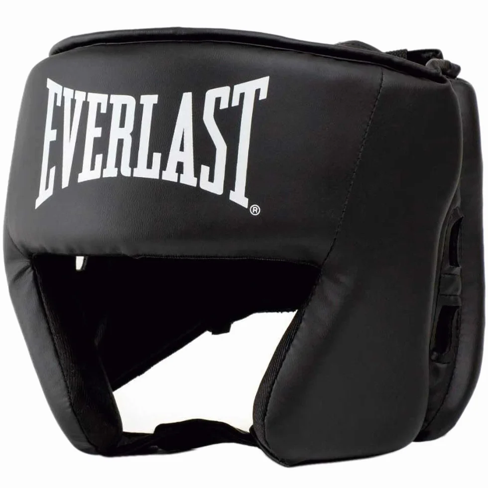 Everlast Core Headgear, Adultos Unisex, Negro, Talla única