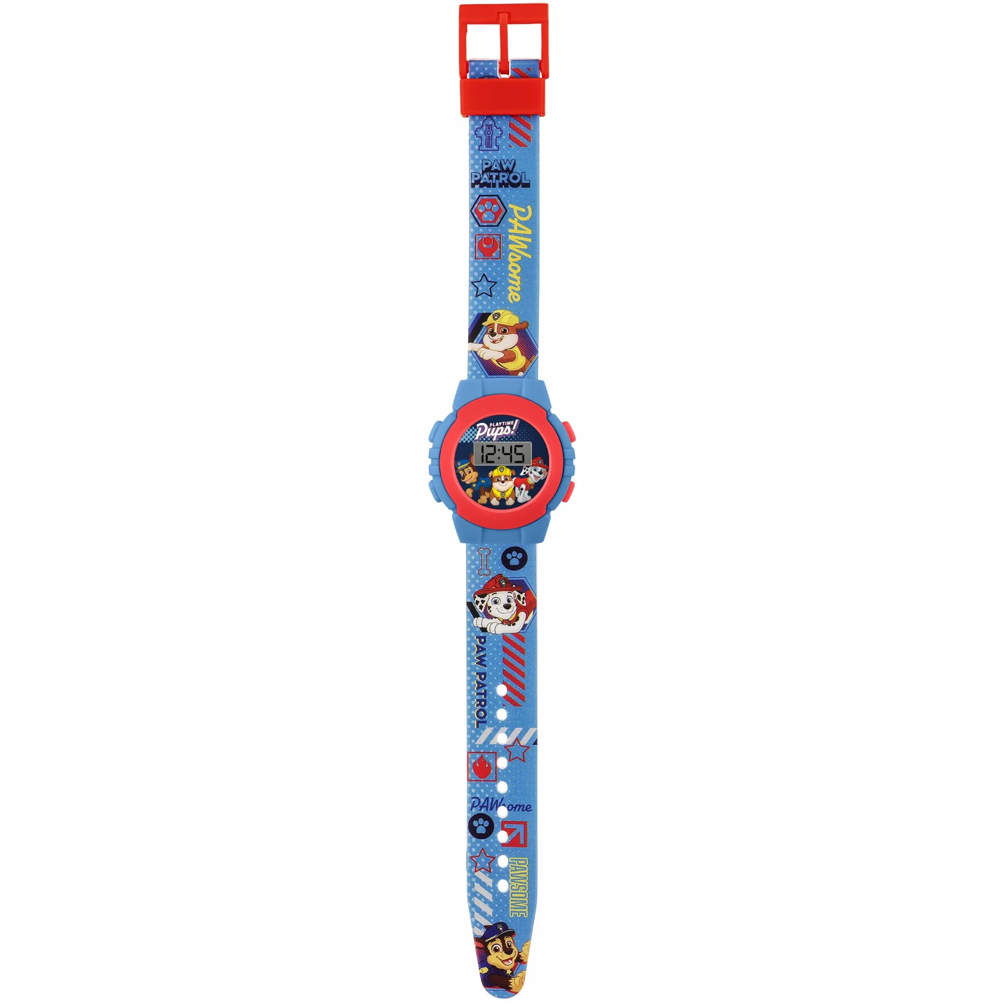 Paw Patrol Reloj Digital de Cuarzo para niño Azul