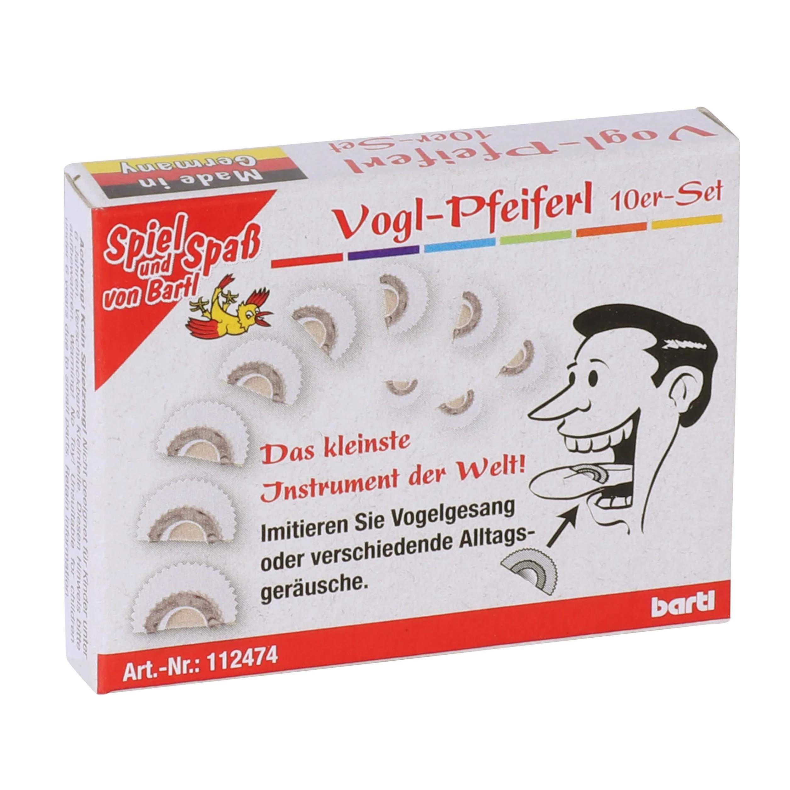 Bartl Vogl-Pfeiferl - Silbato para ruiseñor (10 unidades)