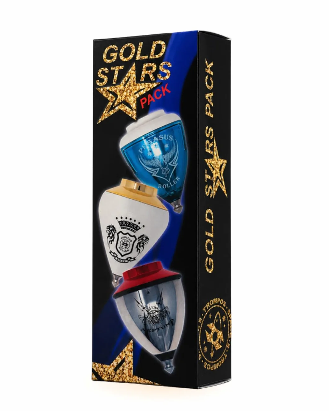 Xtreme - Pack de Tres Trompos Gold Star (Space 008000047)