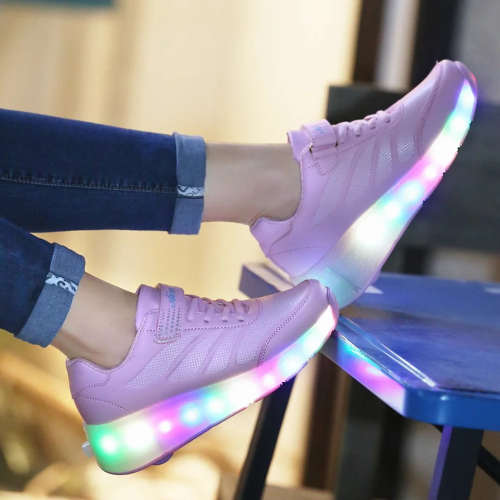 Patines de Ruedas Led Unisex Adulto