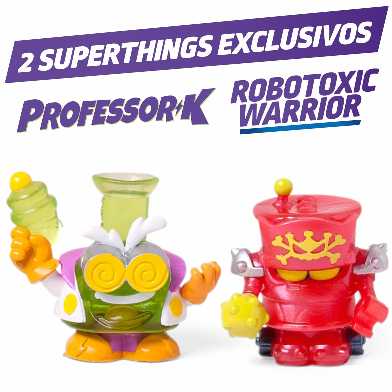 SUPERTHINGS KAZOOM Power – Hidden Base Professor K. Guarida del Professor K de la Serie de TV “Kazoom Power”. Contiene 1 Hidden Base, 1 Professor K Exclusivo, 1 Robotoxic Exclusivo