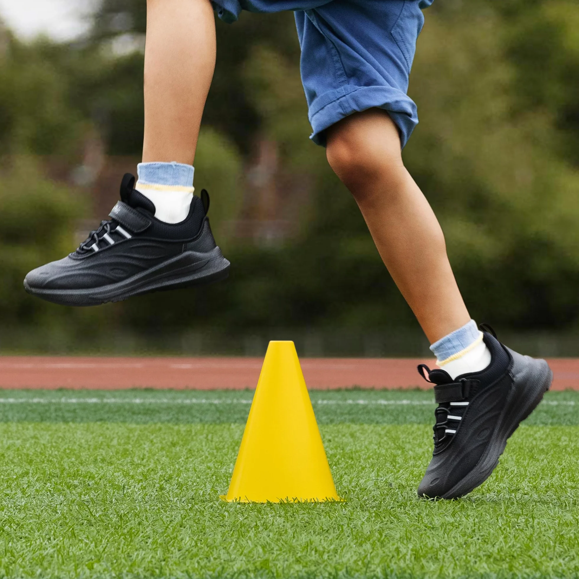 DREAM PAIRS Kids Zapatos Deportes Niños Niñas Tenis Durastep