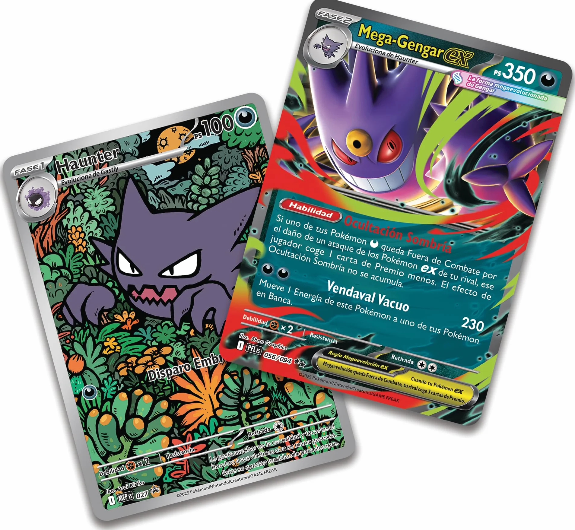 Pokémon: Baraja Megacombate de Mega-Gengar ex de JCC Pokémon (1 baraja de 60 Cartas Lista para Jugar)
