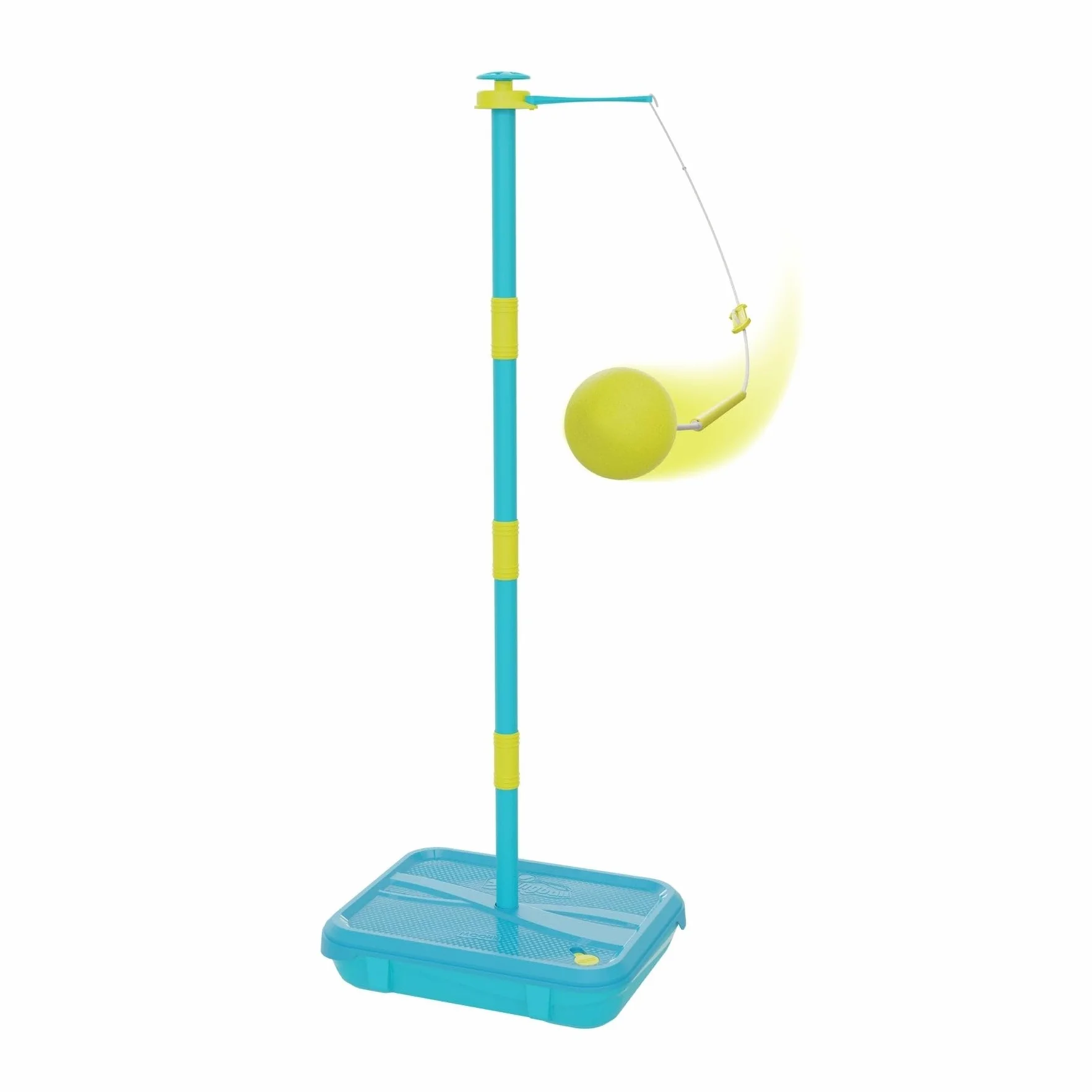 Early Fun - Juego de Swingball para Todas Las Superficies, para Mayores de 3 años, introducción al swingball, Bola de Espuma y murciélagos de Manos pequeñas, Giratorio Superior sin enredos, Base para