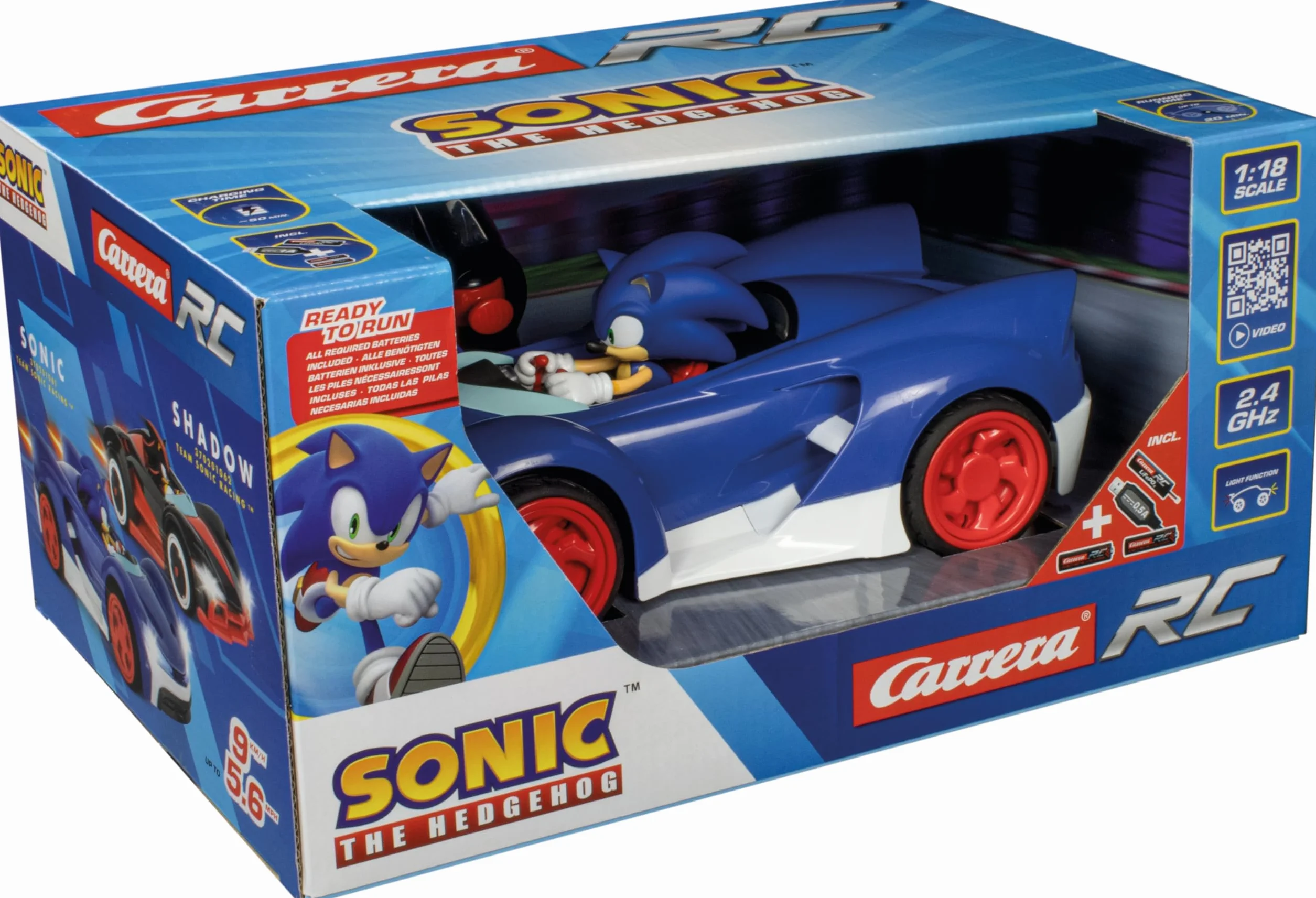 Carrera - 370201061-2,4GHz Team Sonic Racing - Sonic