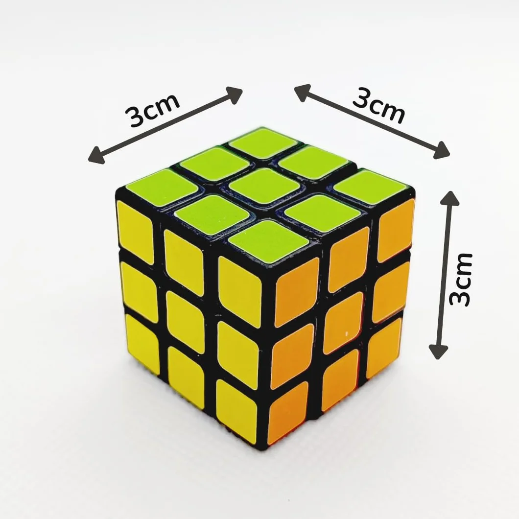 Mini Cubos Mágicos 3x3cm Juguetes para Fiestas Infantiles Regalos Cumpleaños Niños Sorpresas Bolsas Relleno Piñata
