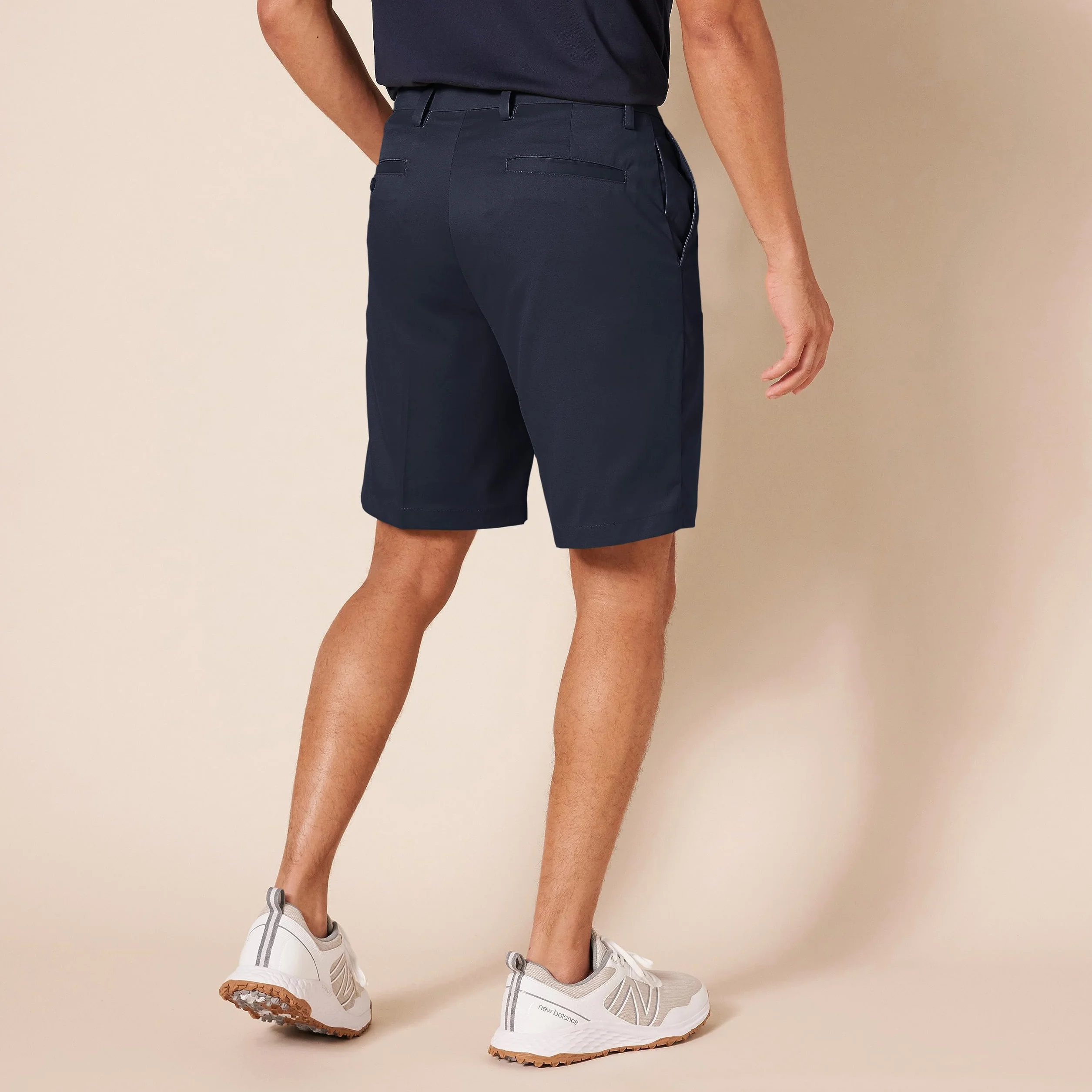 Amazon Essentials Pantalones Cortos de Golf Elásticos Corte Clásico Tallas Grandes