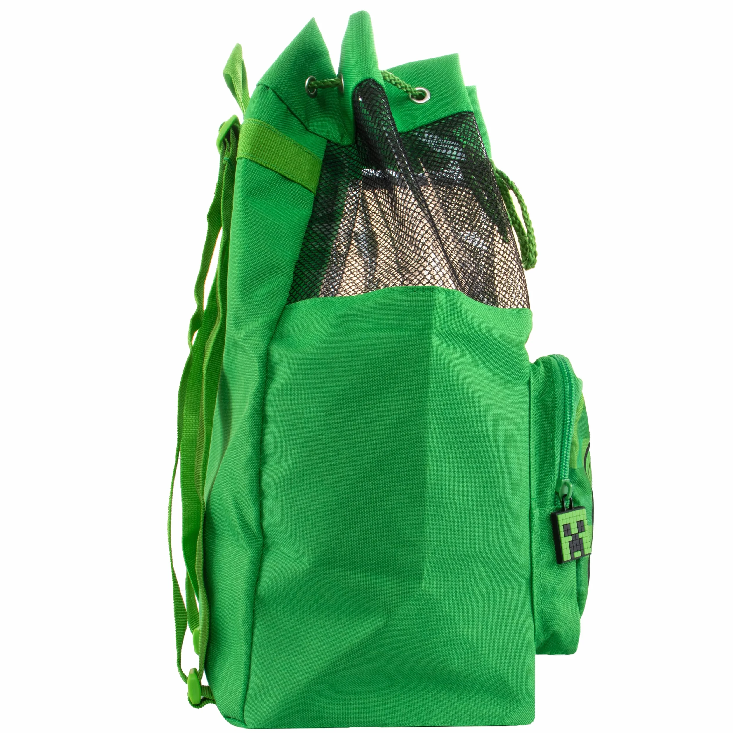 Minecraft Bolsa de Baño Mochila para Niños Natación Verde
