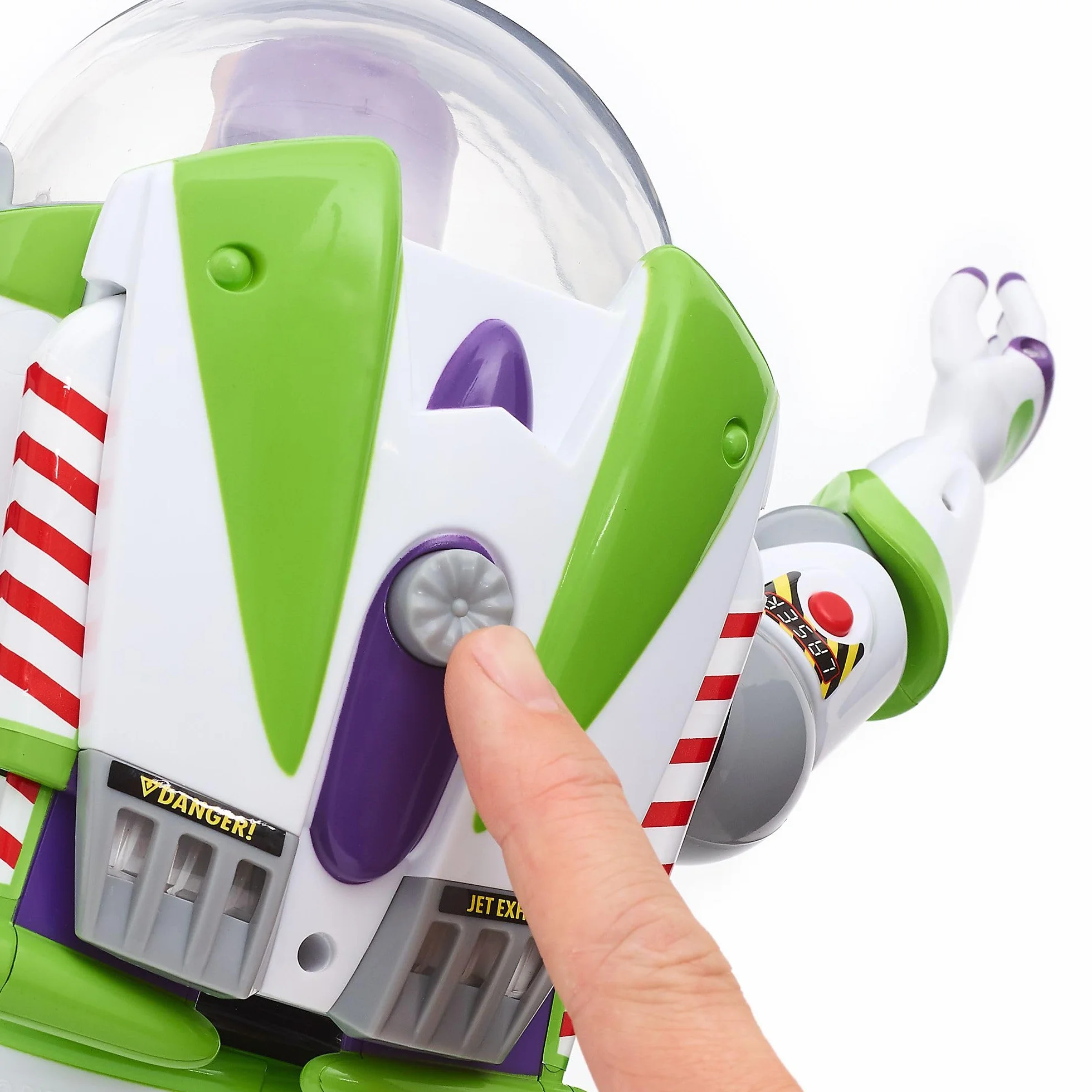 Disney Store Toy Story Buzz Lightyear Figura Acción Parlante 36 cm Juguete Guardián Espacial 15 Frases