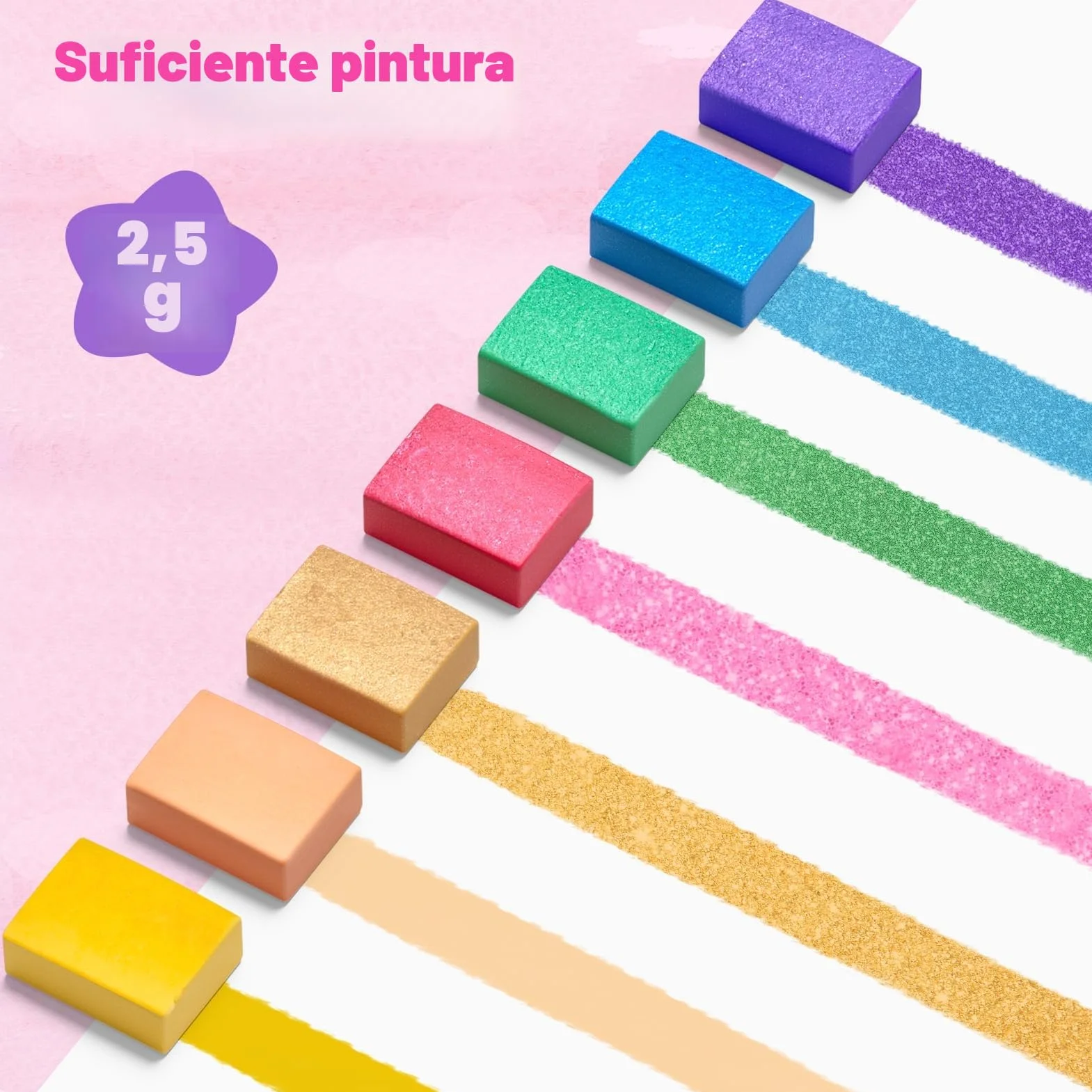 JoyCat Libros para colorear con agua, Actividad de arte y manualidades, Arte sin desorden de Princesa para niños de 4 a 8 años, Kits y suministros creativos, Actividad DIY, Regalos para niñas y niños