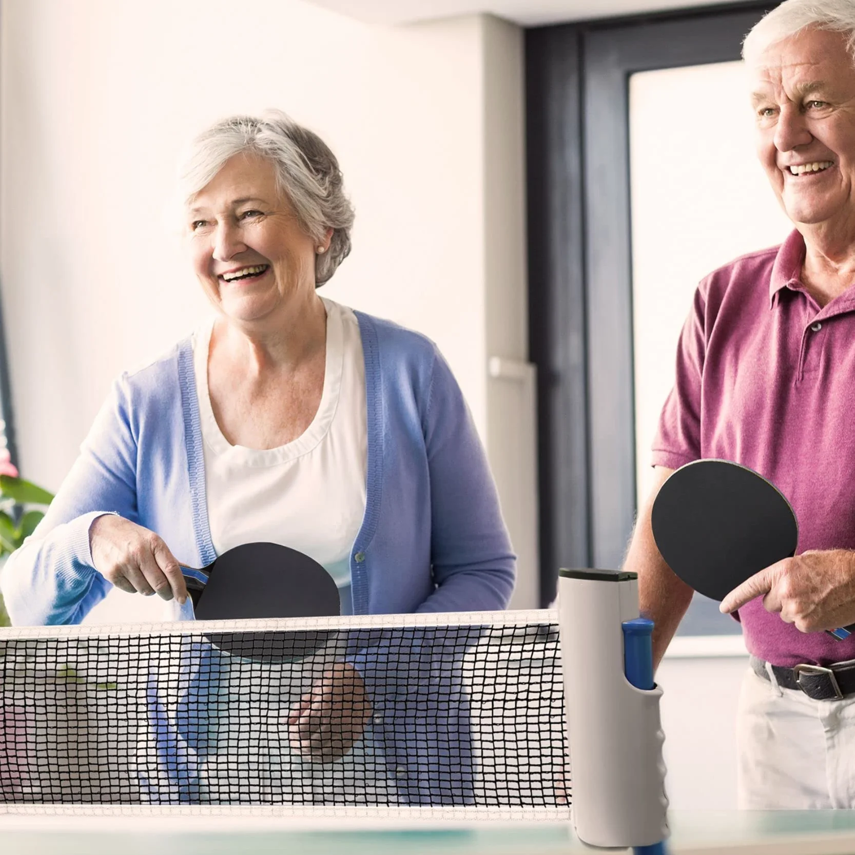 Raquetas Ping Pong Set con Palas, Pelotas y Bolsa