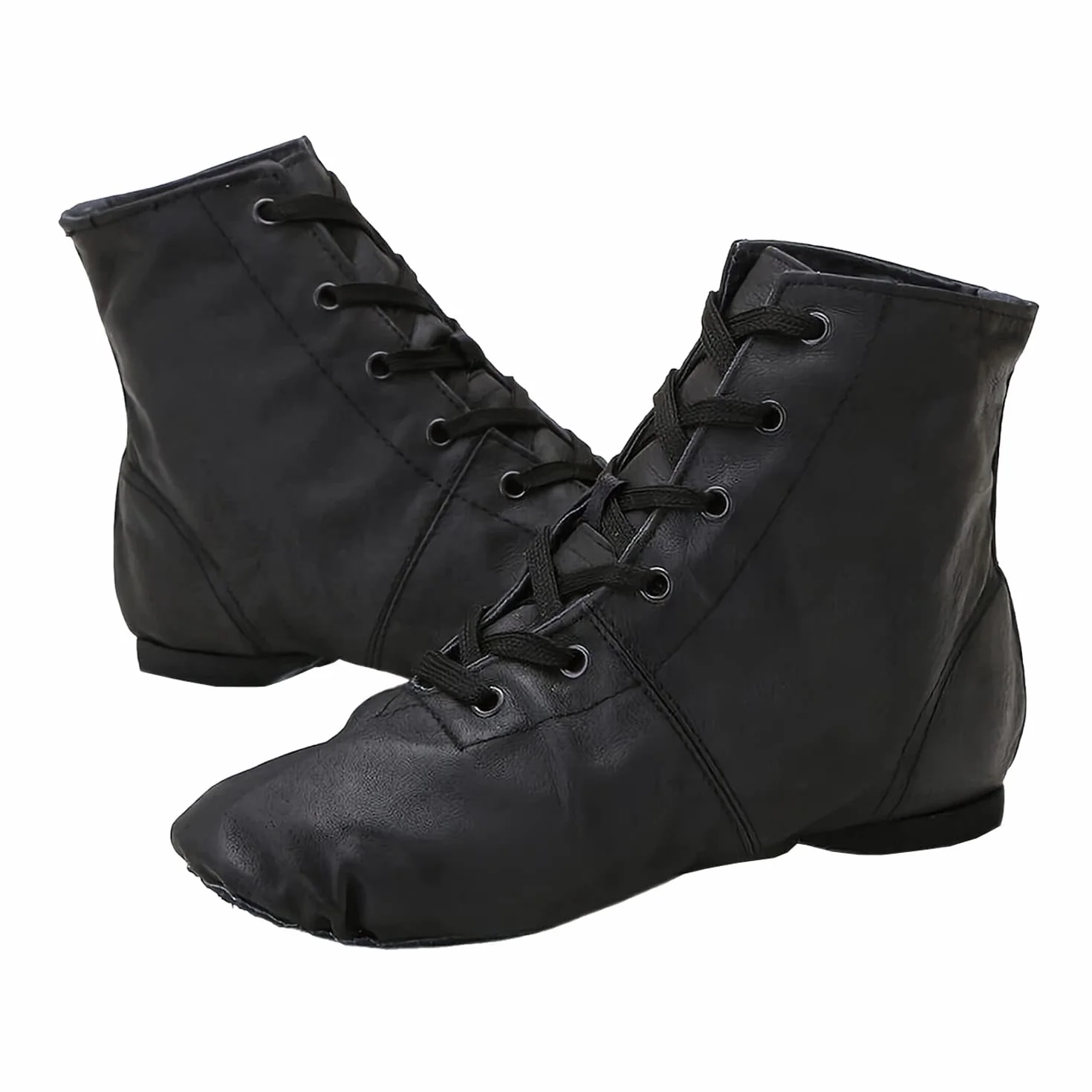 Zapatos de Ballet PU Cuero Adultos Mujer Danza Moderno Jazz Gimnasia