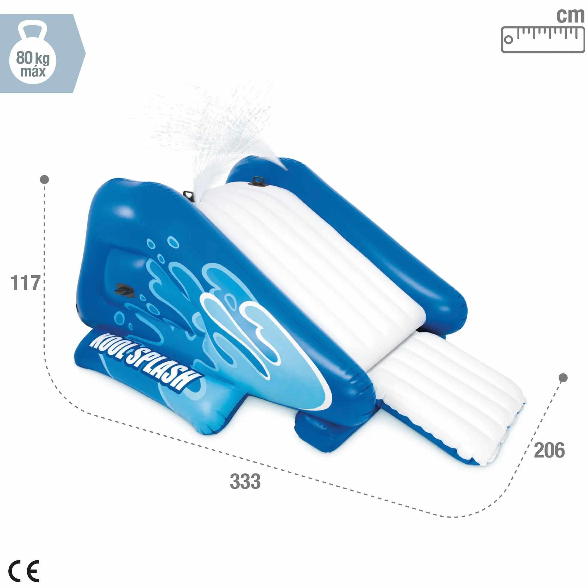 Intex 58849NP Tobogán Hinchable 333 x 206 x 117 cm