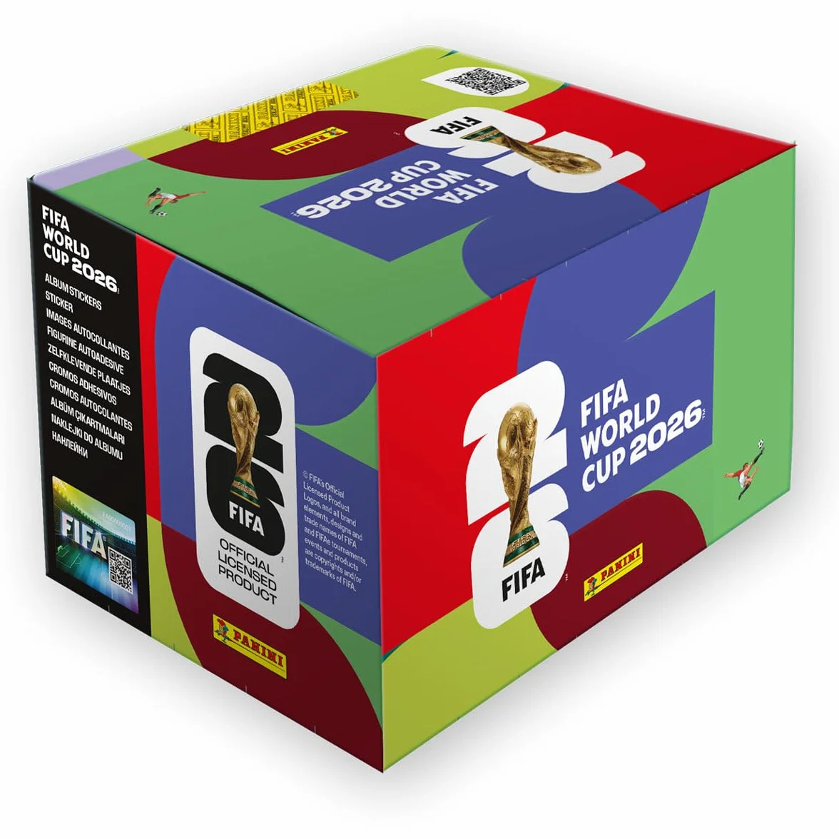 Panini - Colección oficial de la FIFA World Cup 2026™ (caja de 100 bolsas)
