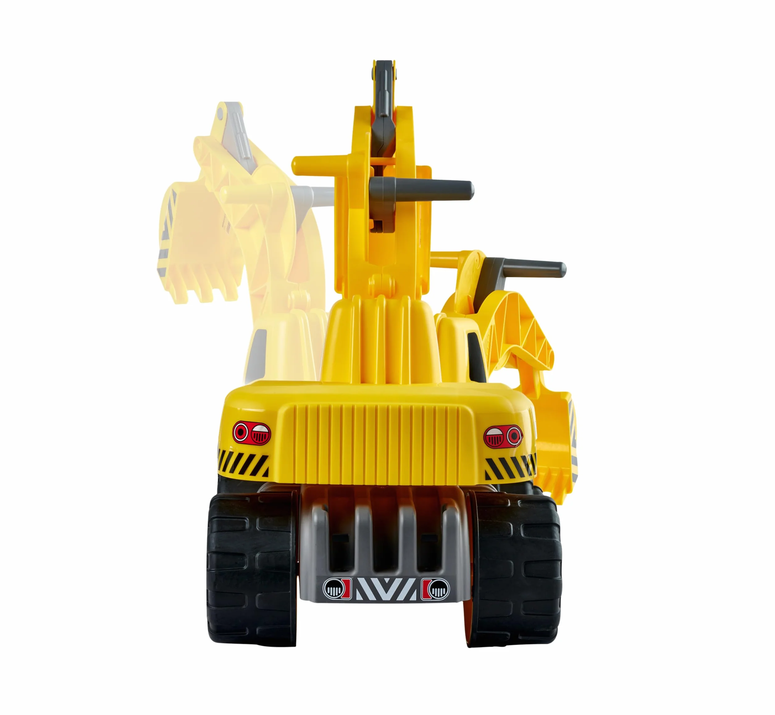 BIG - 800055811- Maxi Excavadora Power Worker- Amplio Asiento para el niño con Giro 360º- a Partir de 3 años