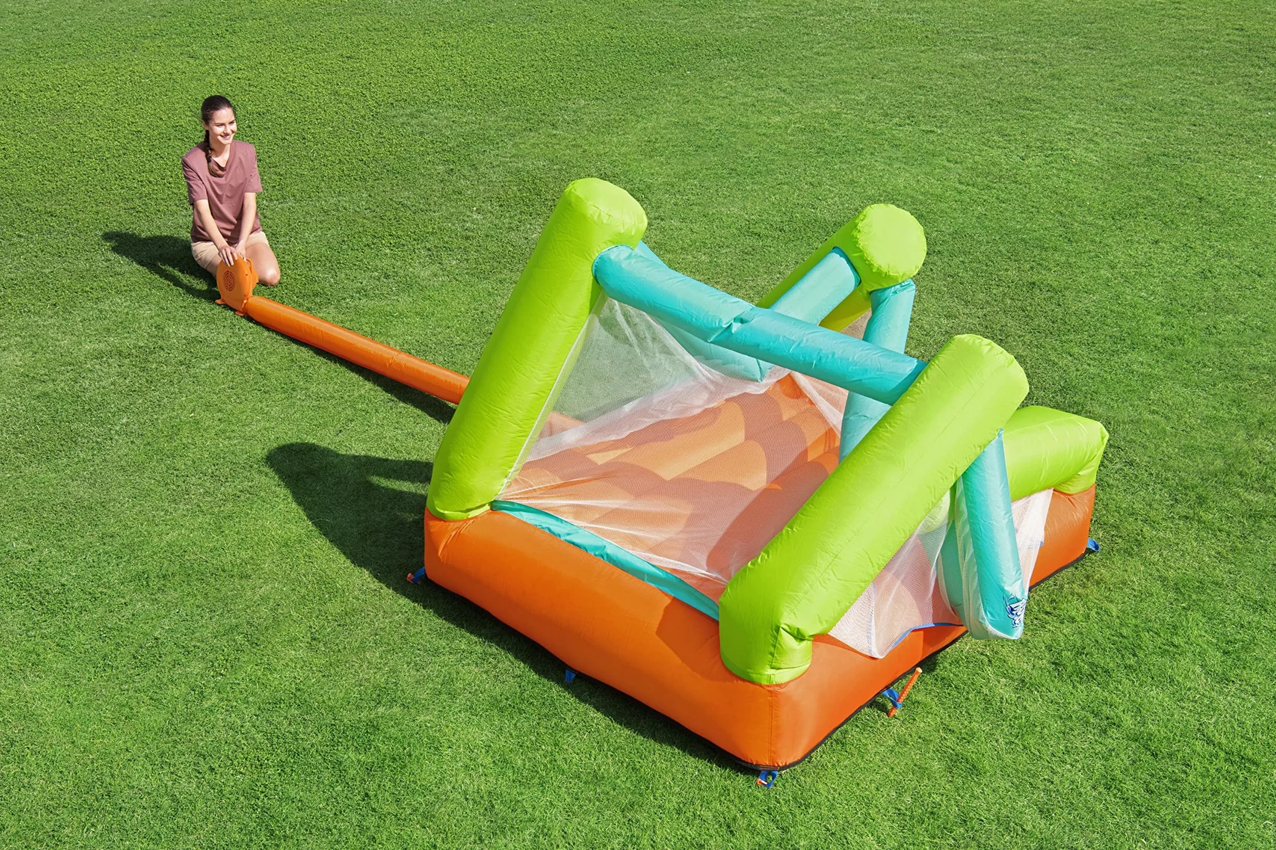 Bestway Jump and Soar Bouncer, Júmenes Unisex, Multicolor, 194x175x170