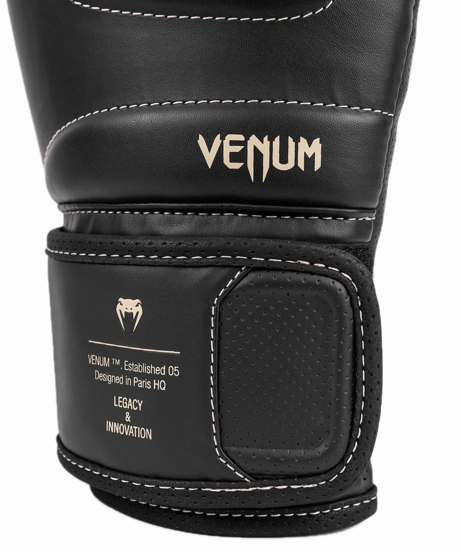 Venum Impact EVO Guantes de Boxeo 12 oz Negro